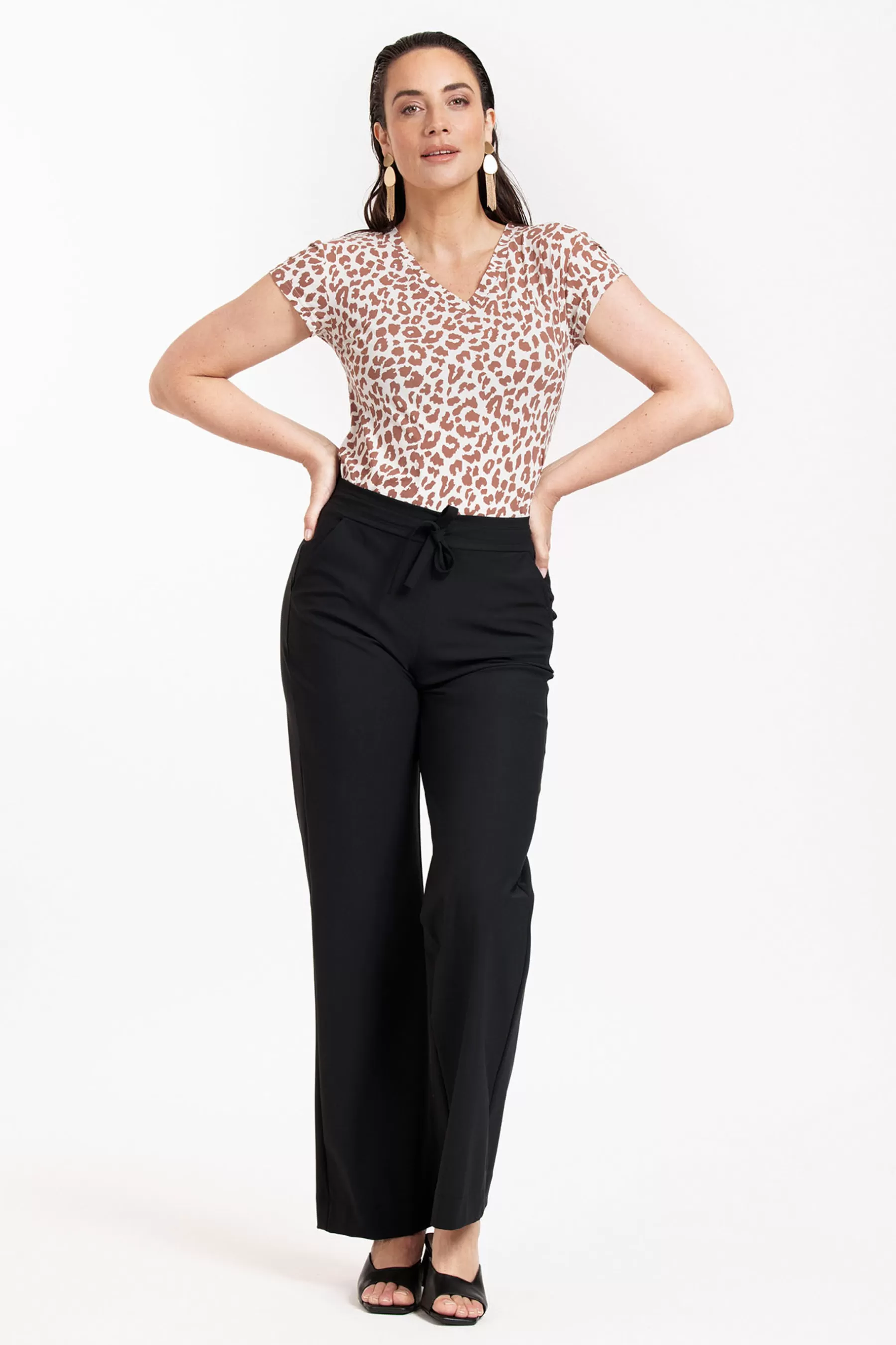 Studio Anneloes Broeken<Abigail trousers - black