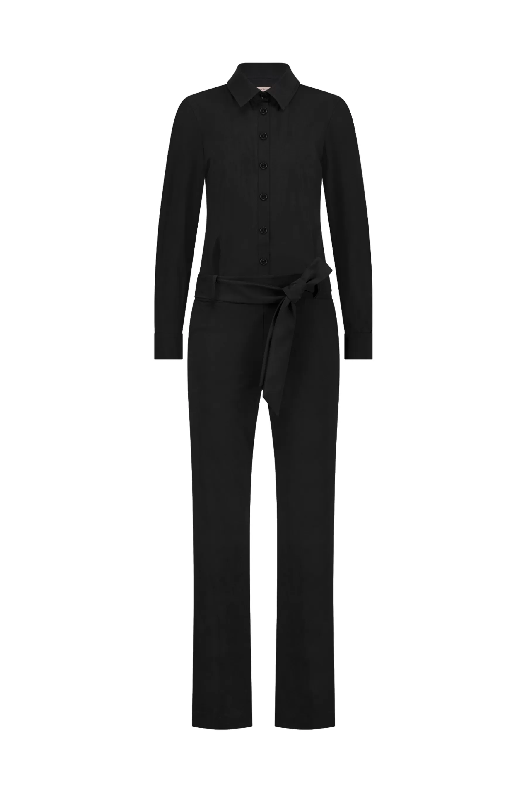 Studio Anneloes Jumpsuits | Essentials<Angel LS jumpsuit - black