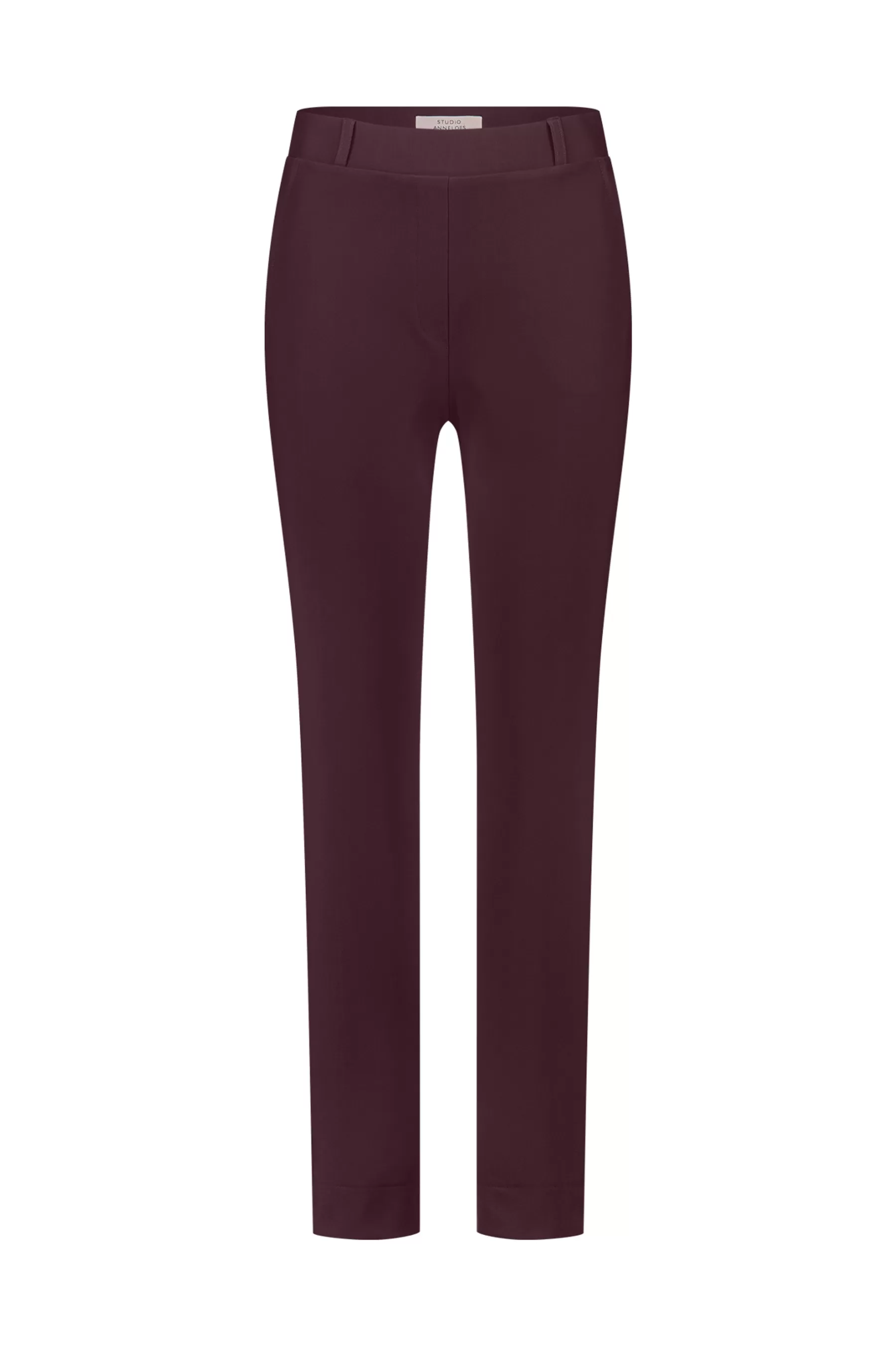 Studio Anneloes Broeken<Anna bonded trousers - blackberry