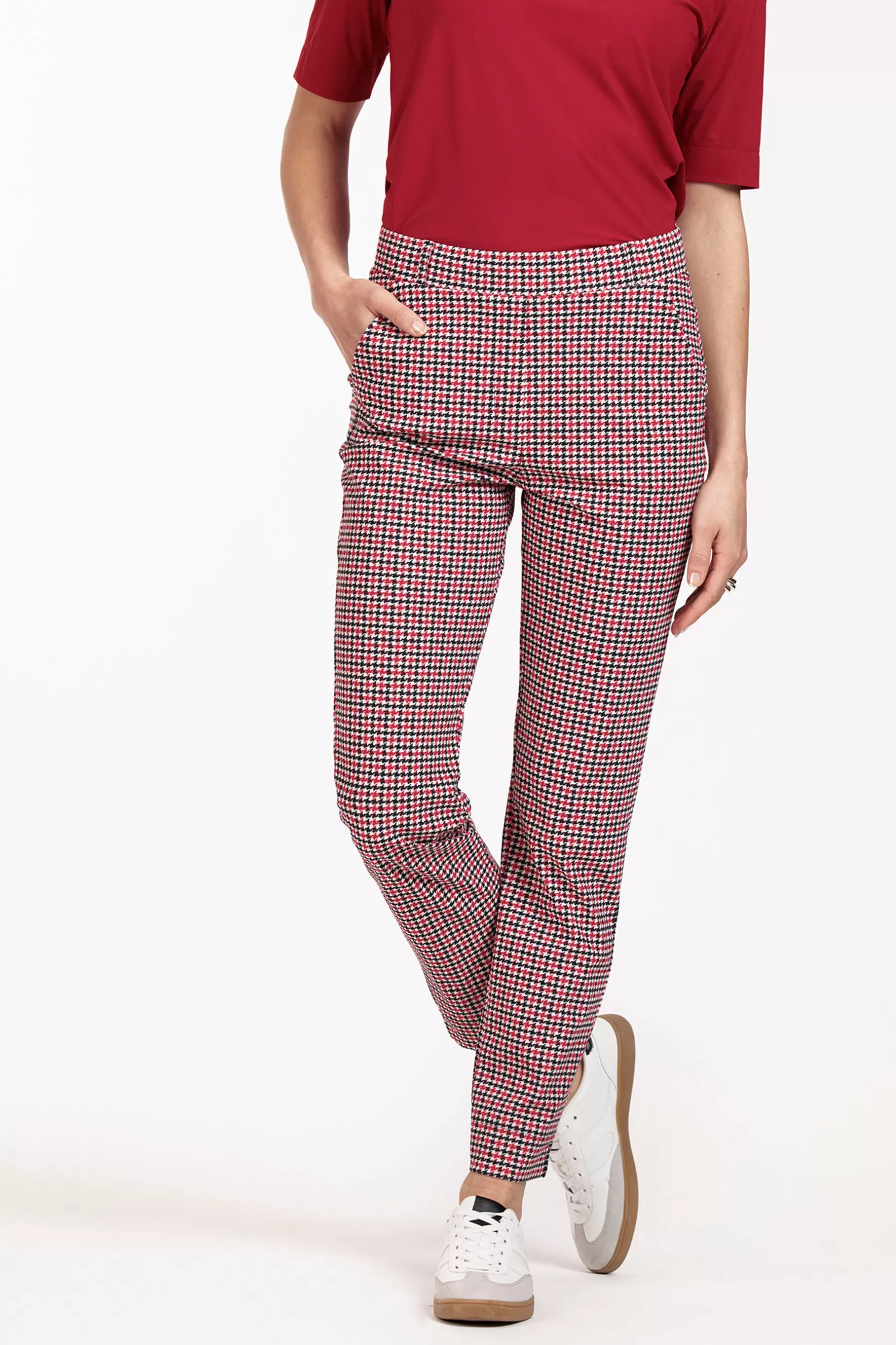 Studio Anneloes Broeken<Anna check trousers - multi color