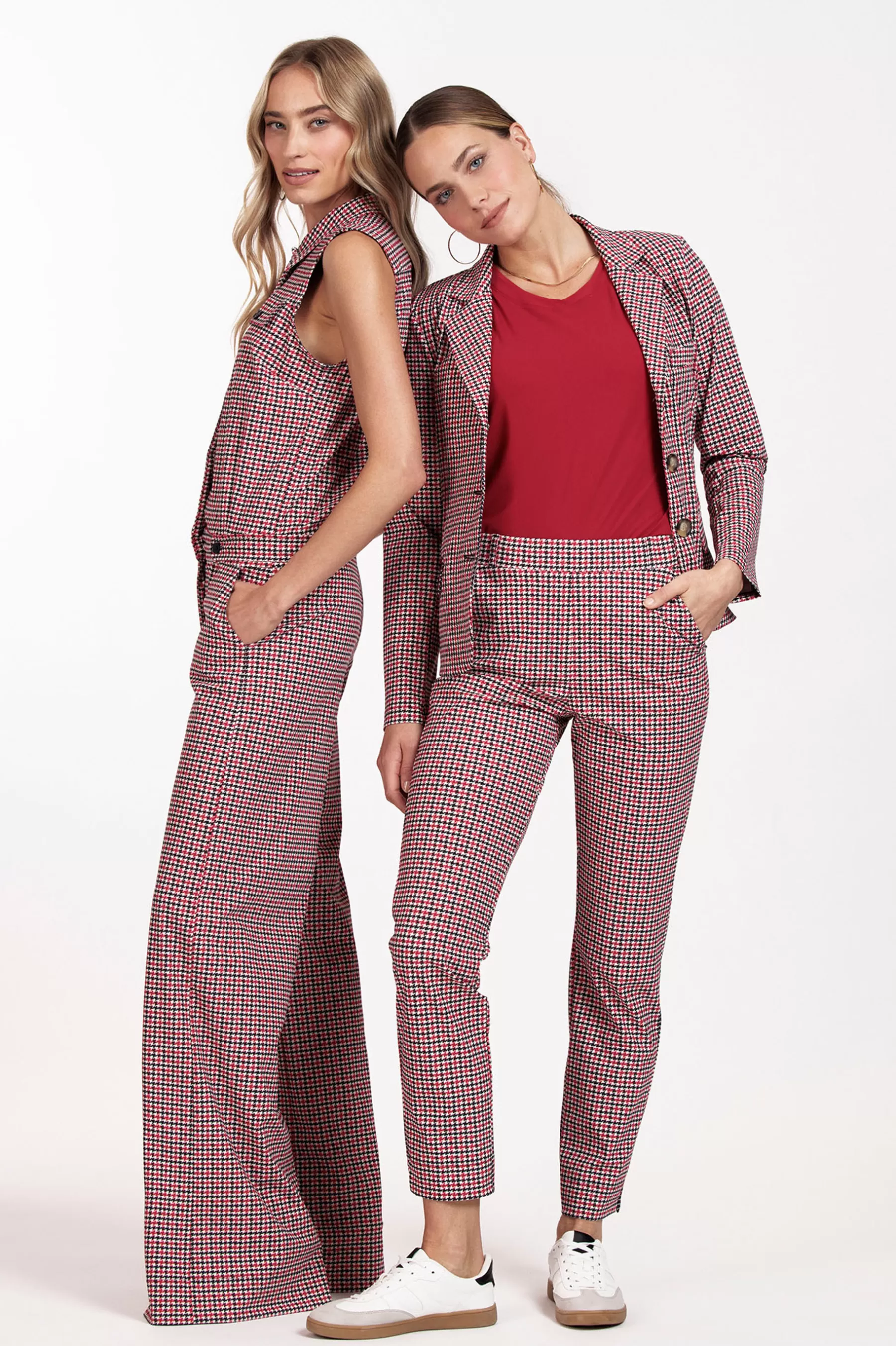 Studio Anneloes Broeken<Anna check trousers - multi color