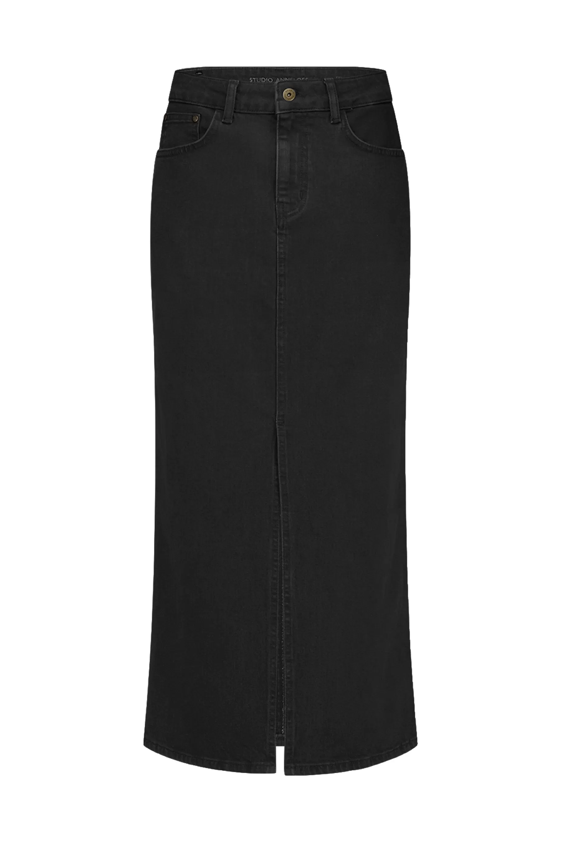 Studio Anneloes Jurken & Rokken<Annebella denim skirt - black