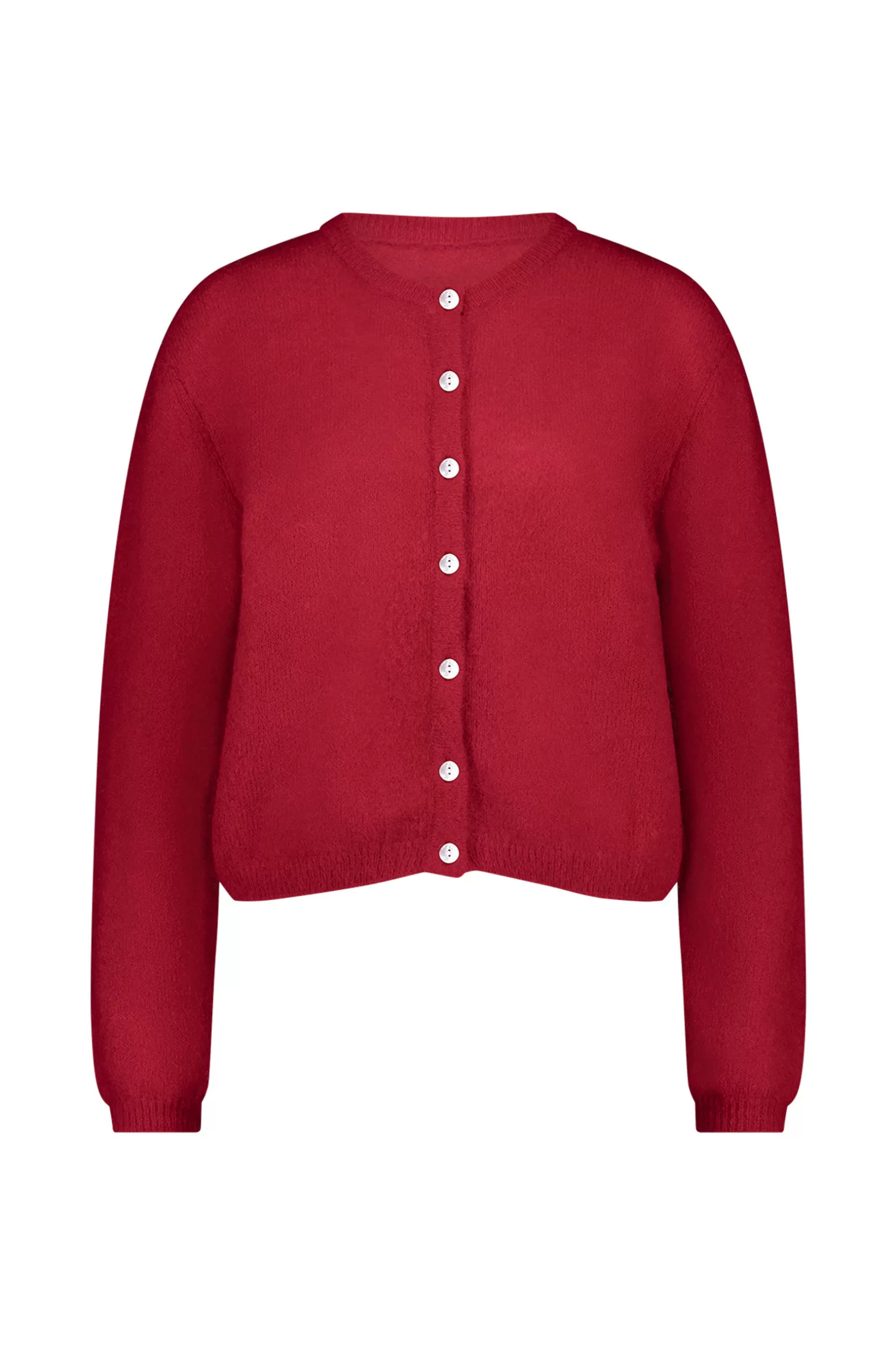 Studio Anneloes Truien & Vesten<Bibi mohair cardigan - red