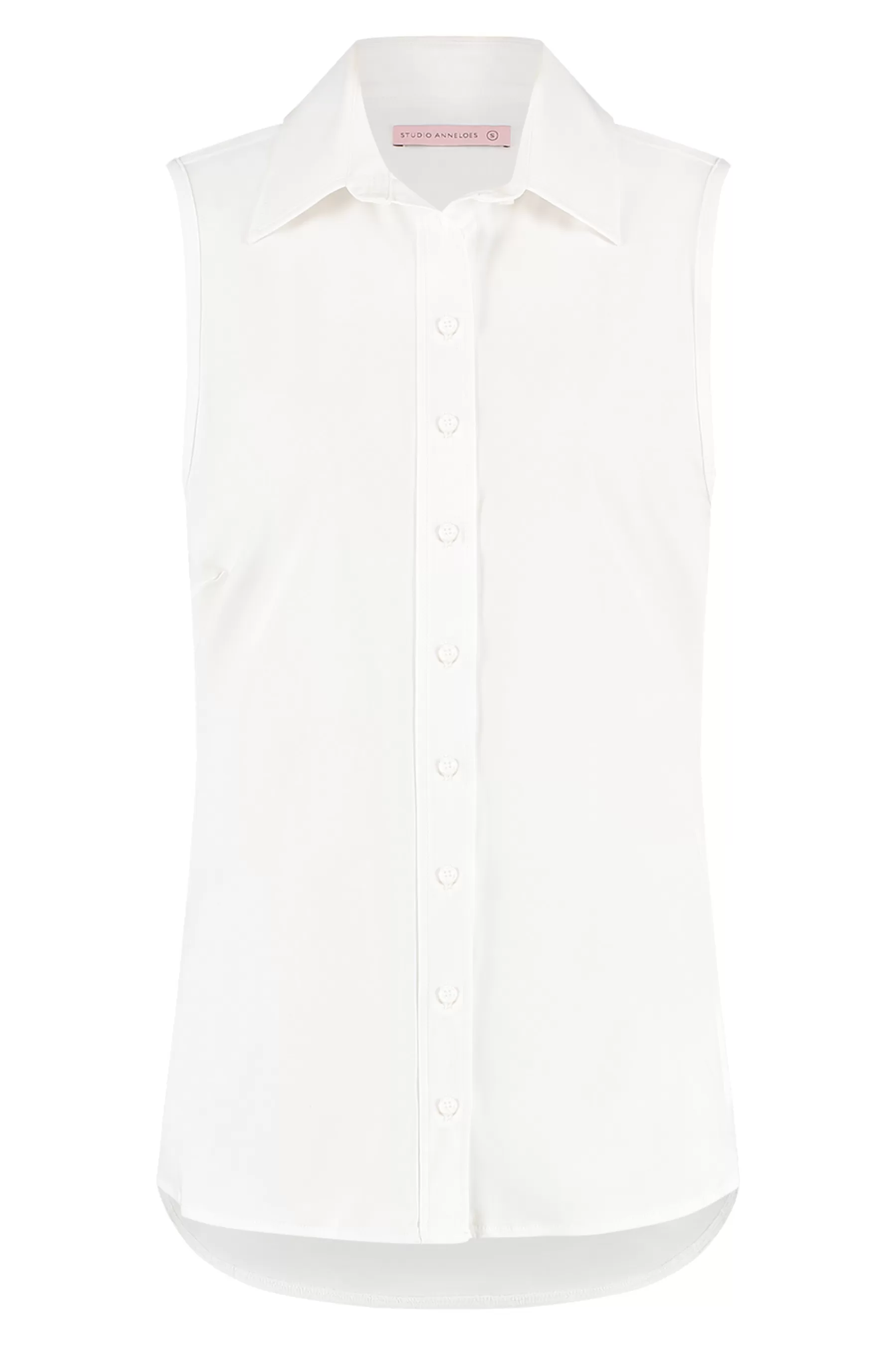 Studio Anneloes Blouses | Essentials<Bobby sls blouse - white