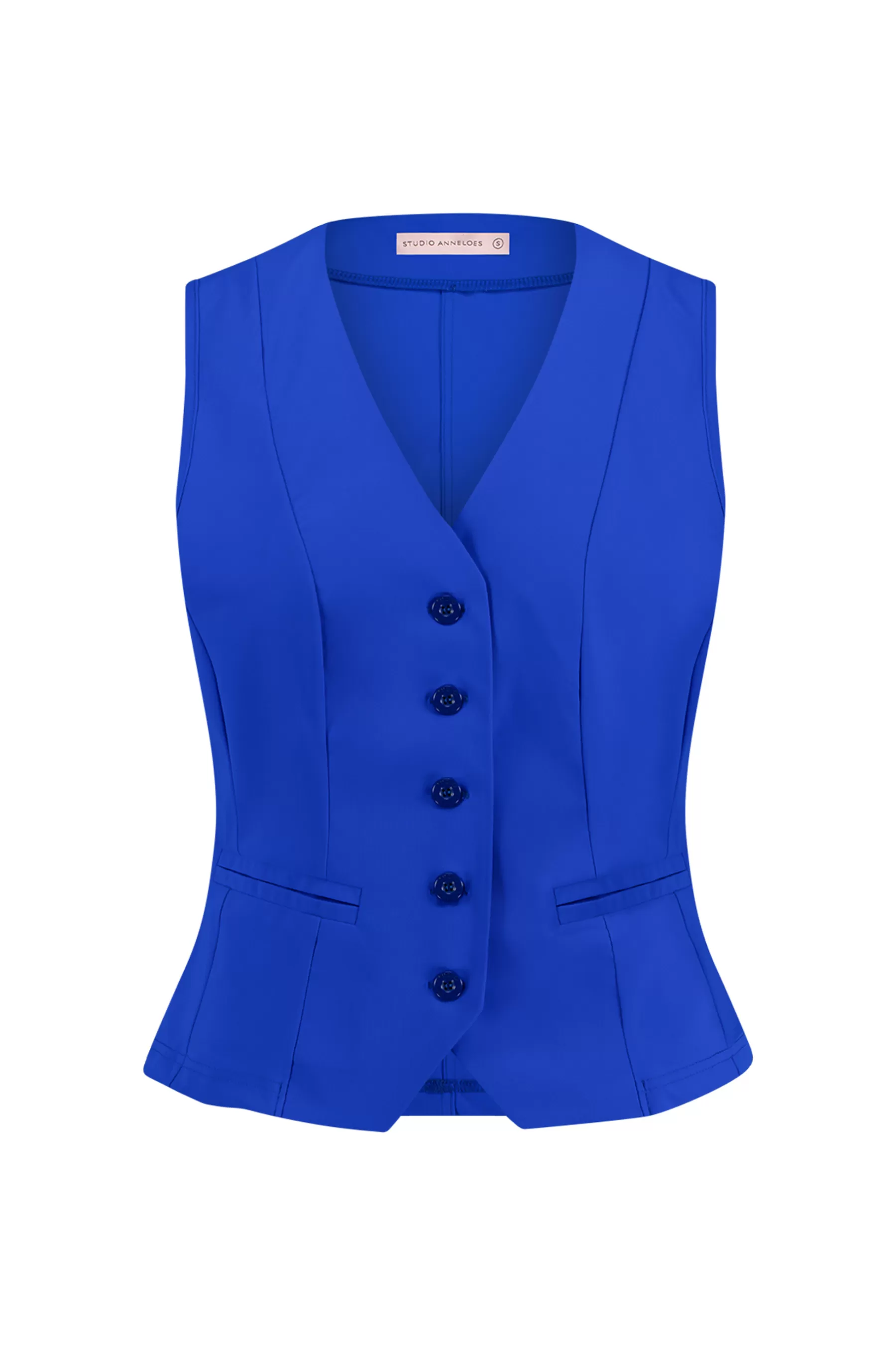 Studio Anneloes Blazers & Jasjes<Bruno gilet - cobalt