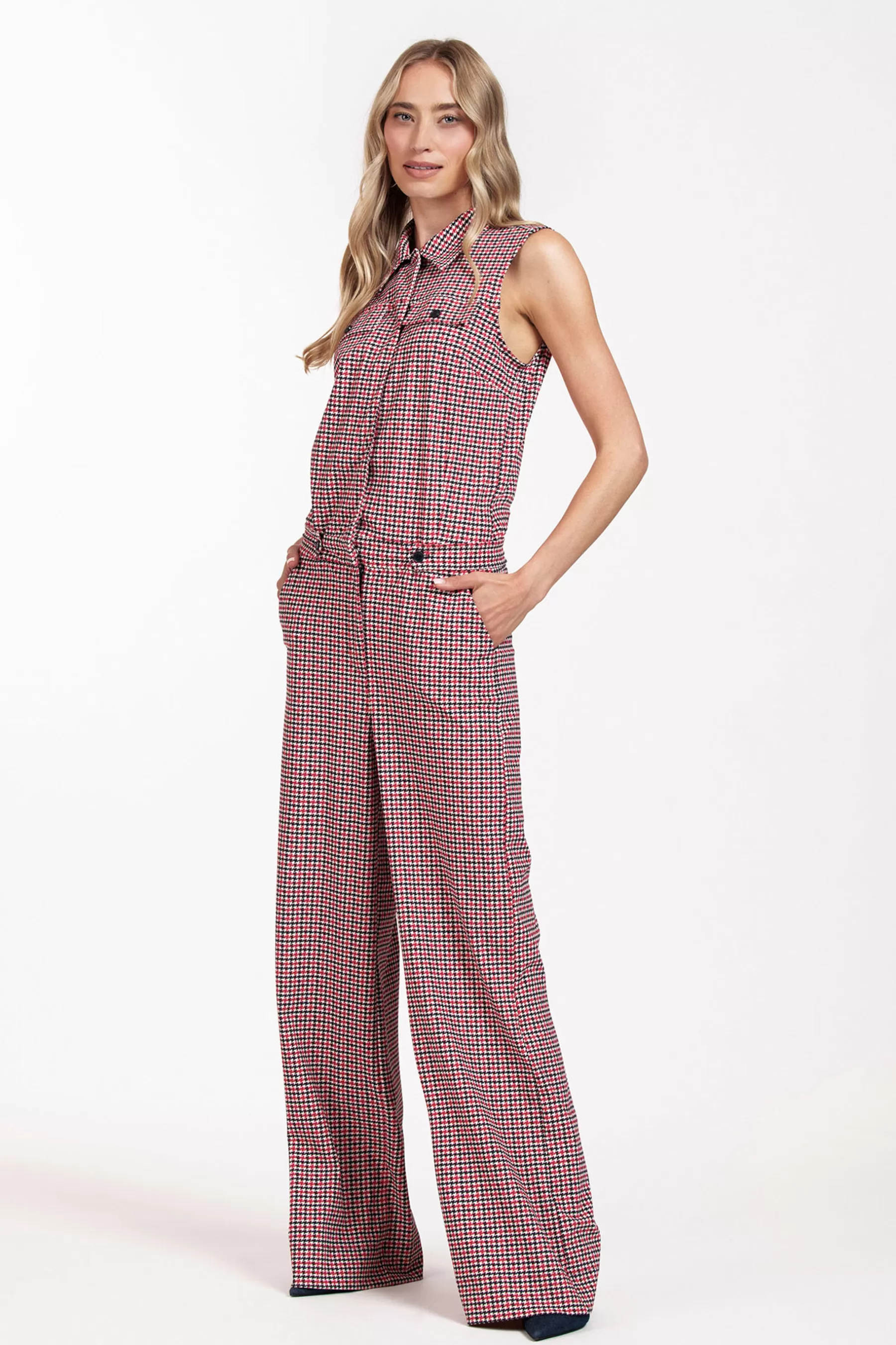 Studio Anneloes Jumpsuits<Burnice check jumpsuit - multi color