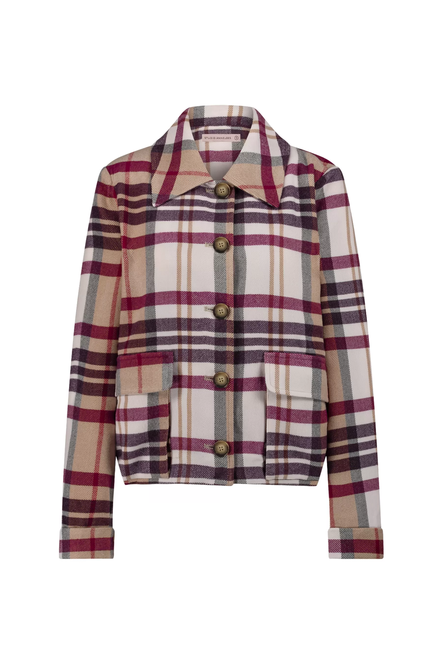 Studio Anneloes Blazers & Jasjes | Jassen<Cady check jacket - multi color