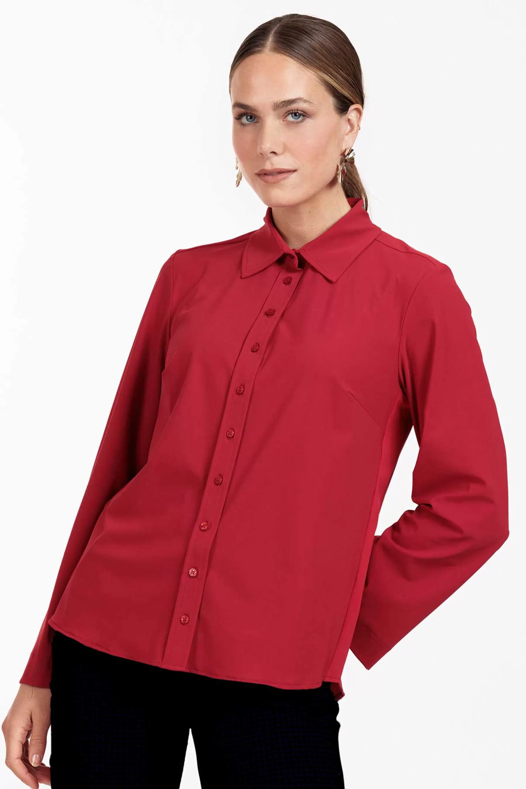 Studio Anneloes Blouses<Caress blouse - dark red