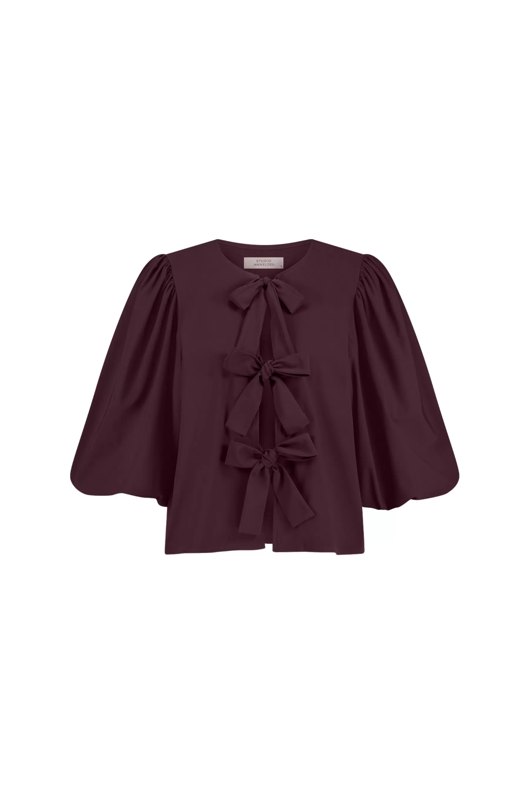 Studio Anneloes Blouses<Celine blouse - blackberry