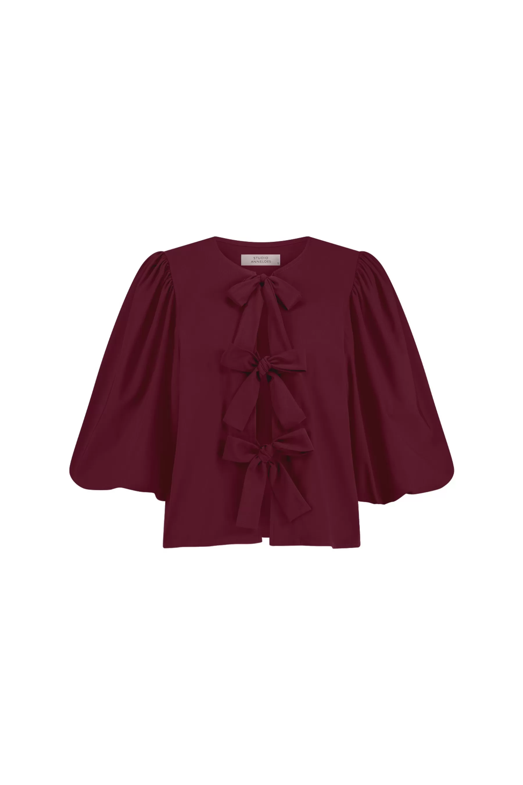 Studio Anneloes Blouses<Celine blouse - merlot