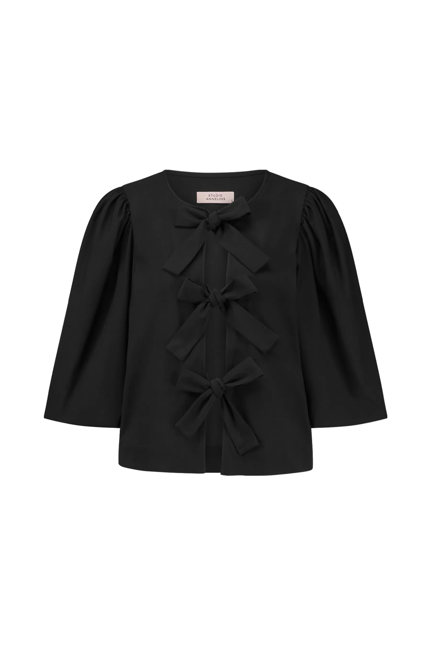 Studio Anneloes Blouses<Celine 2way blouse - black