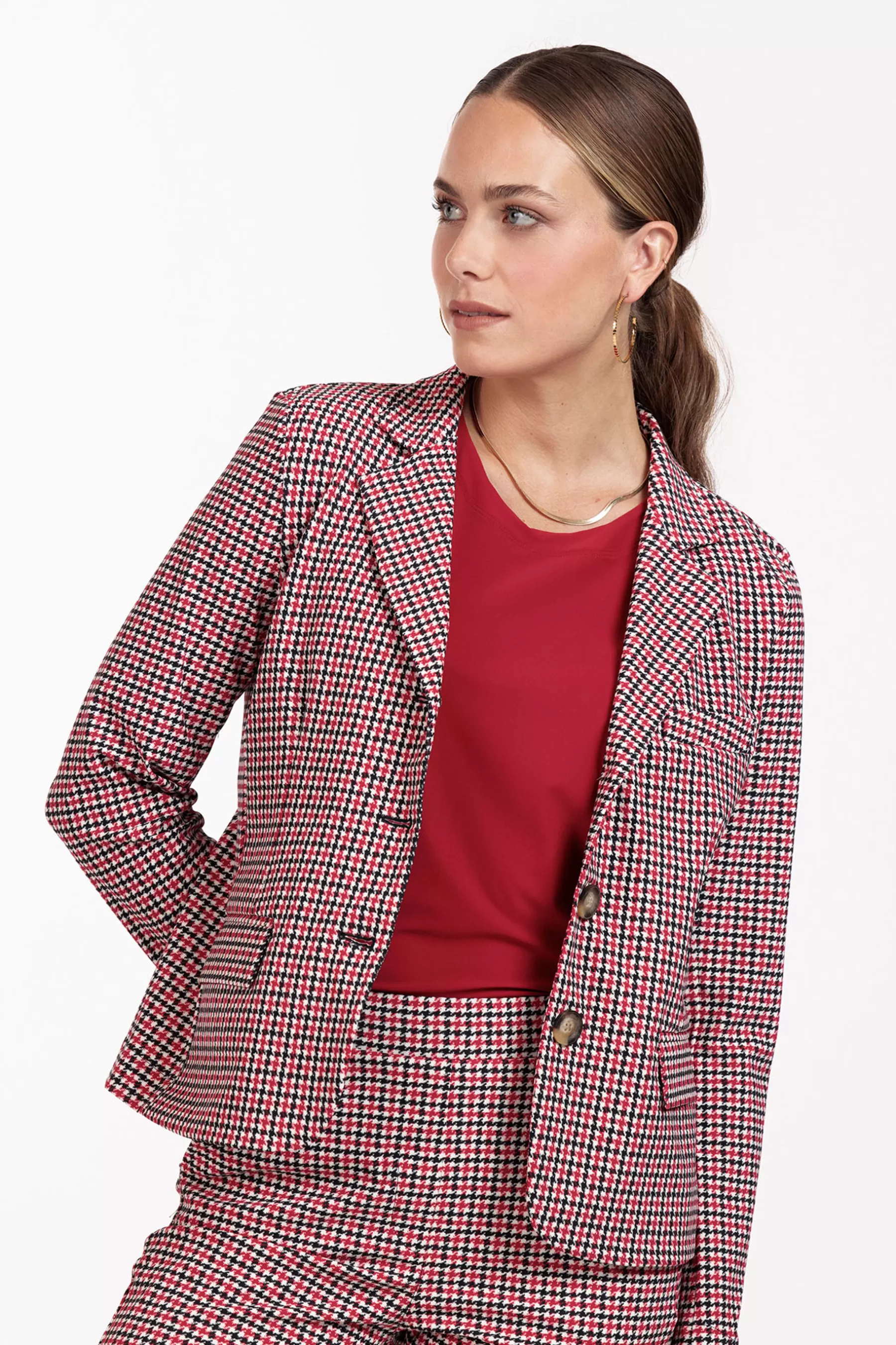 Studio Anneloes Blazers & Jasjes<Chant check blazer - multi color