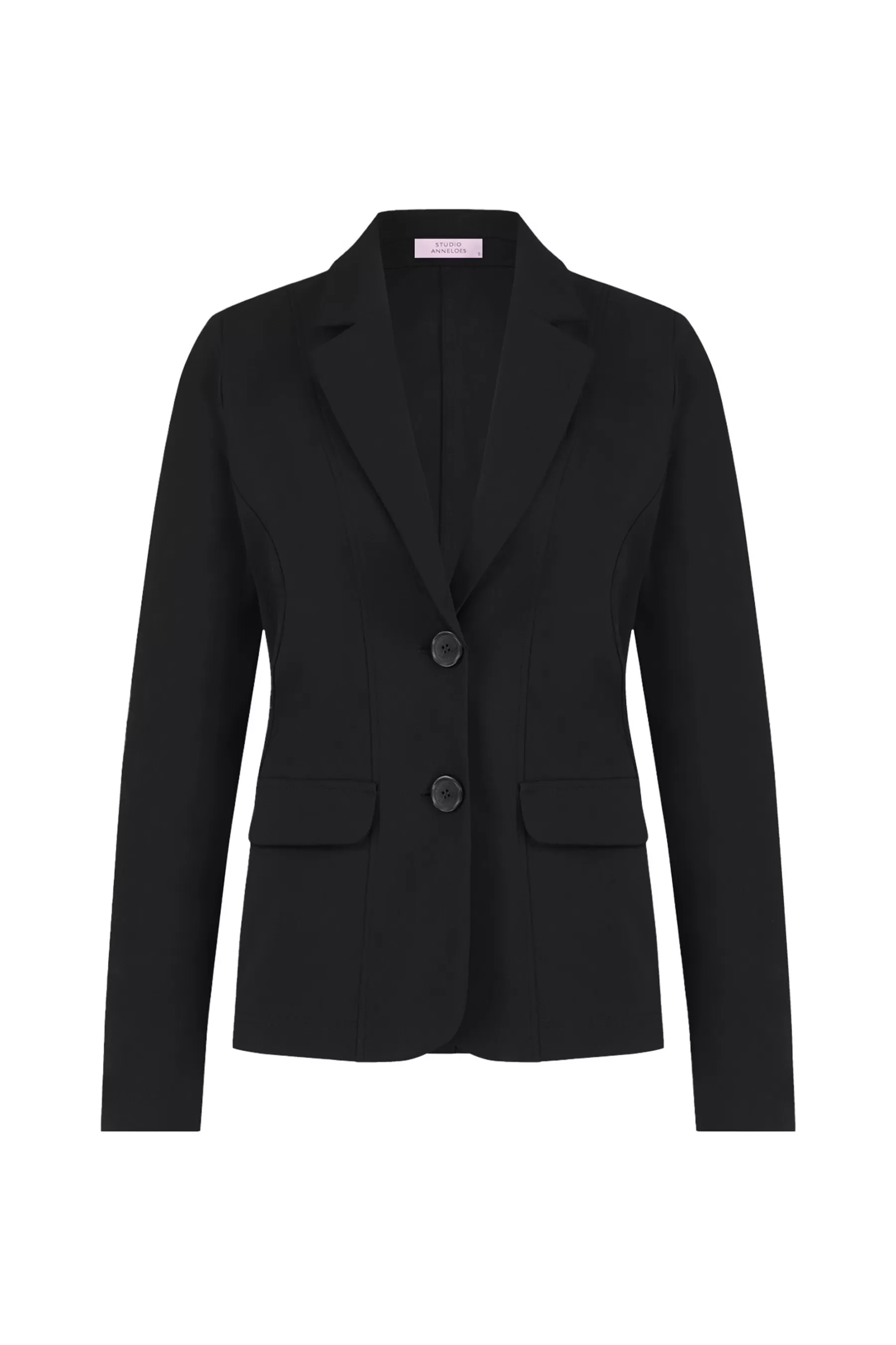 Studio Anneloes Blazers & Jasjes | Essentials<Clean blazer - black