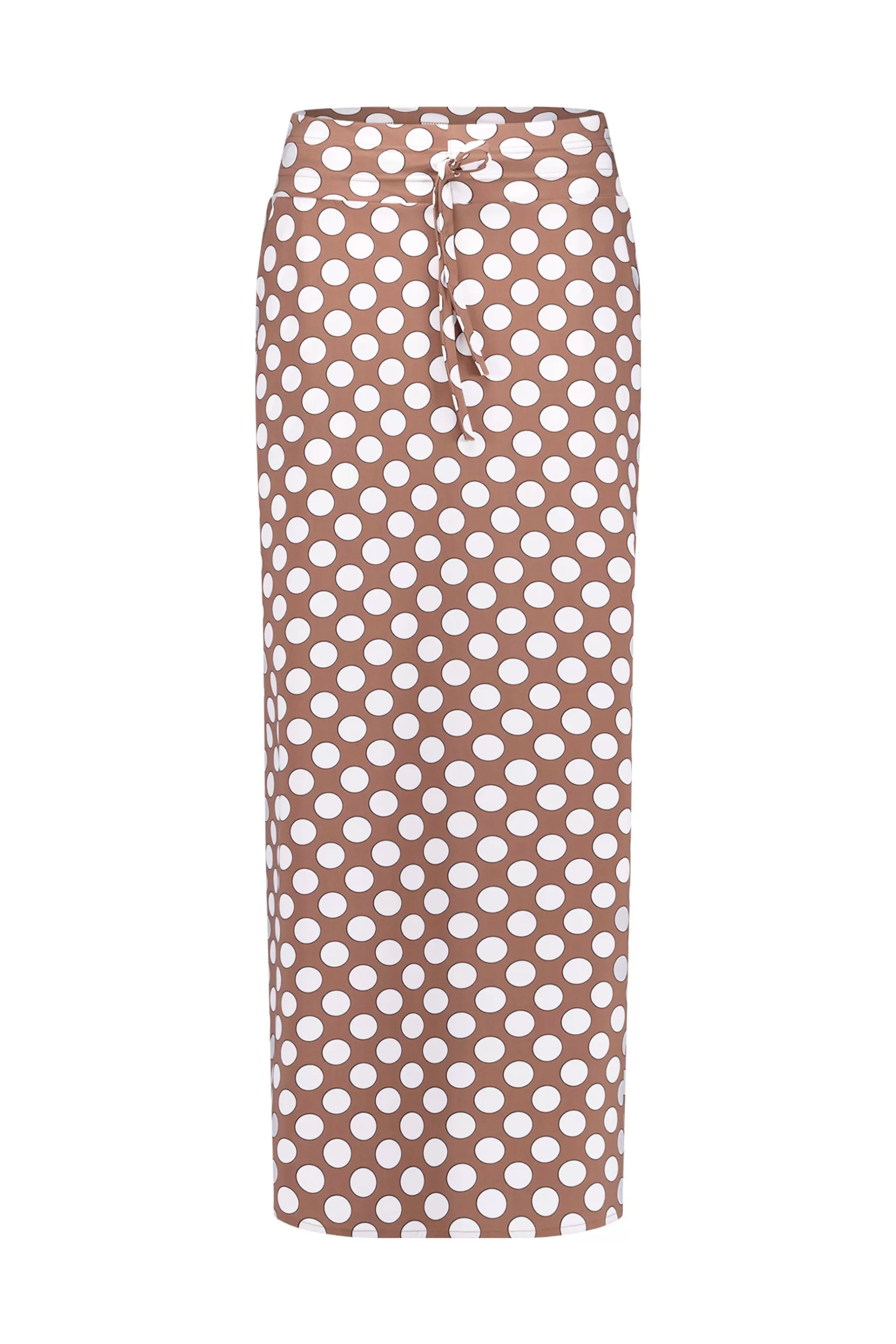 Studio Anneloes Jurken & Rokken<Cloe dot skirt - chocolate/off white