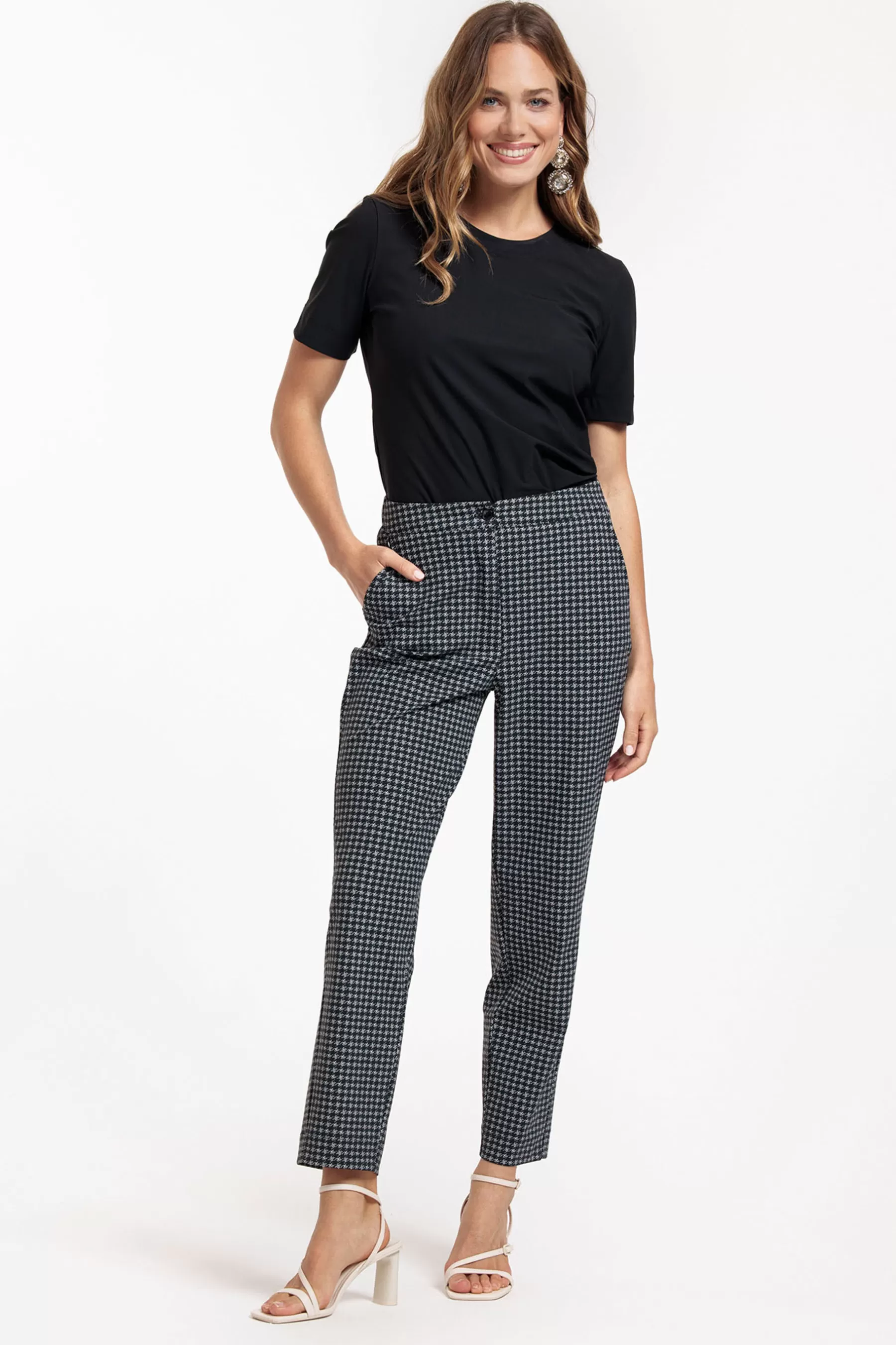 Studio Anneloes Broeken<Collins PDP trousers - black/kit