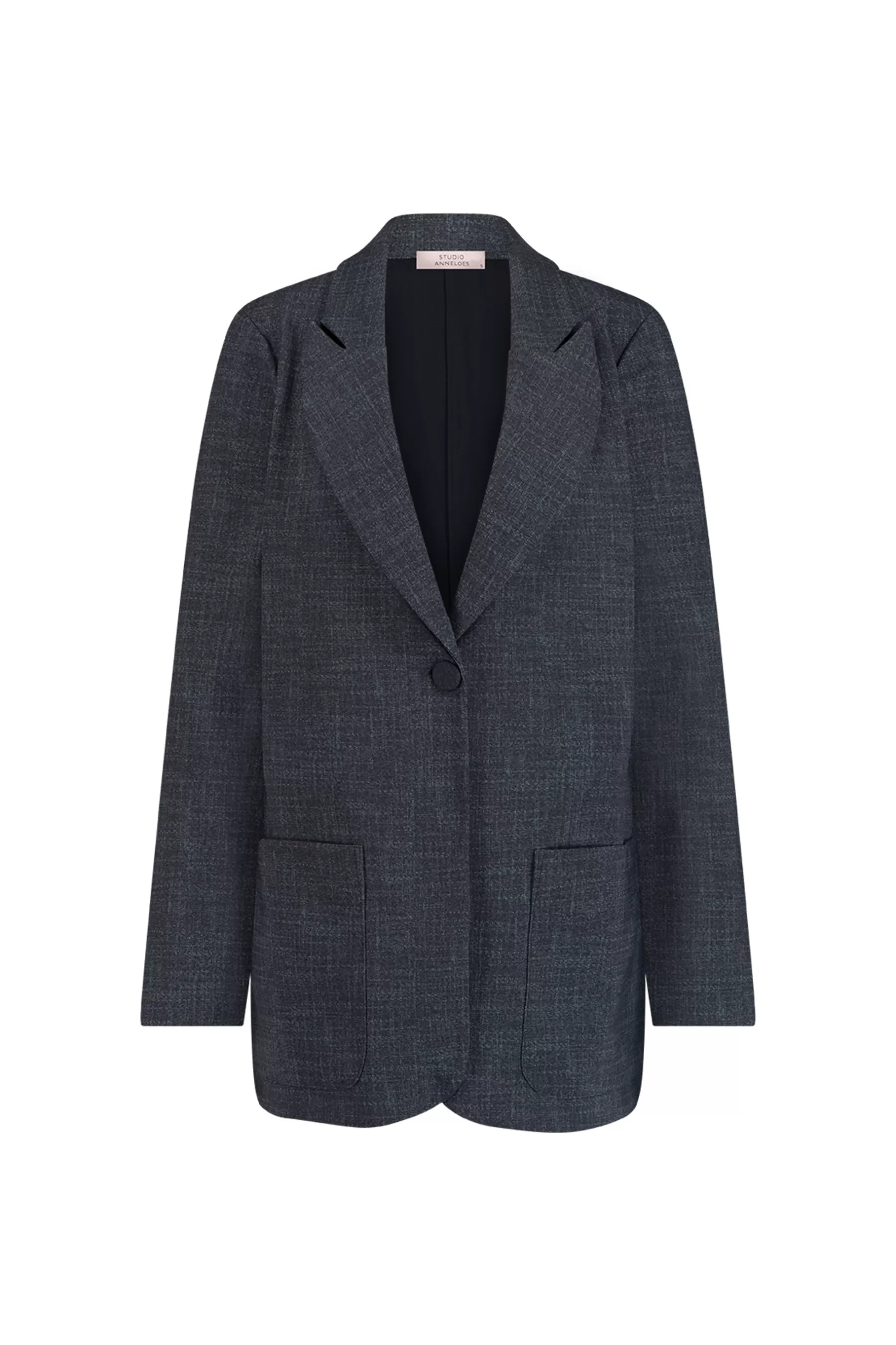 Studio Anneloes Blazers & Jasjes<Daan bnd dnm tweed blazer - midnight blue