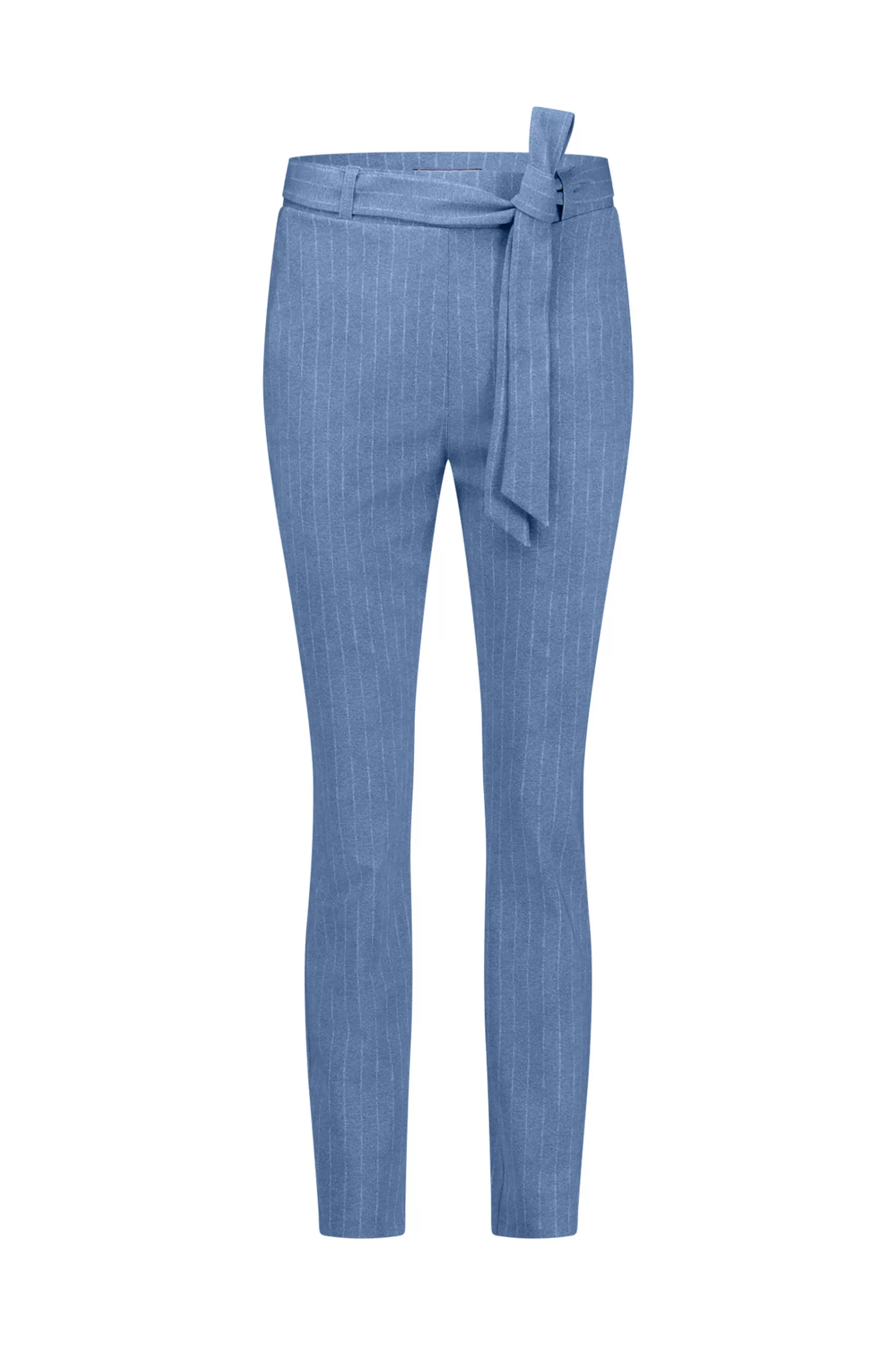 Studio Anneloes Broeken<Dean pinstripe trousers - denim blue