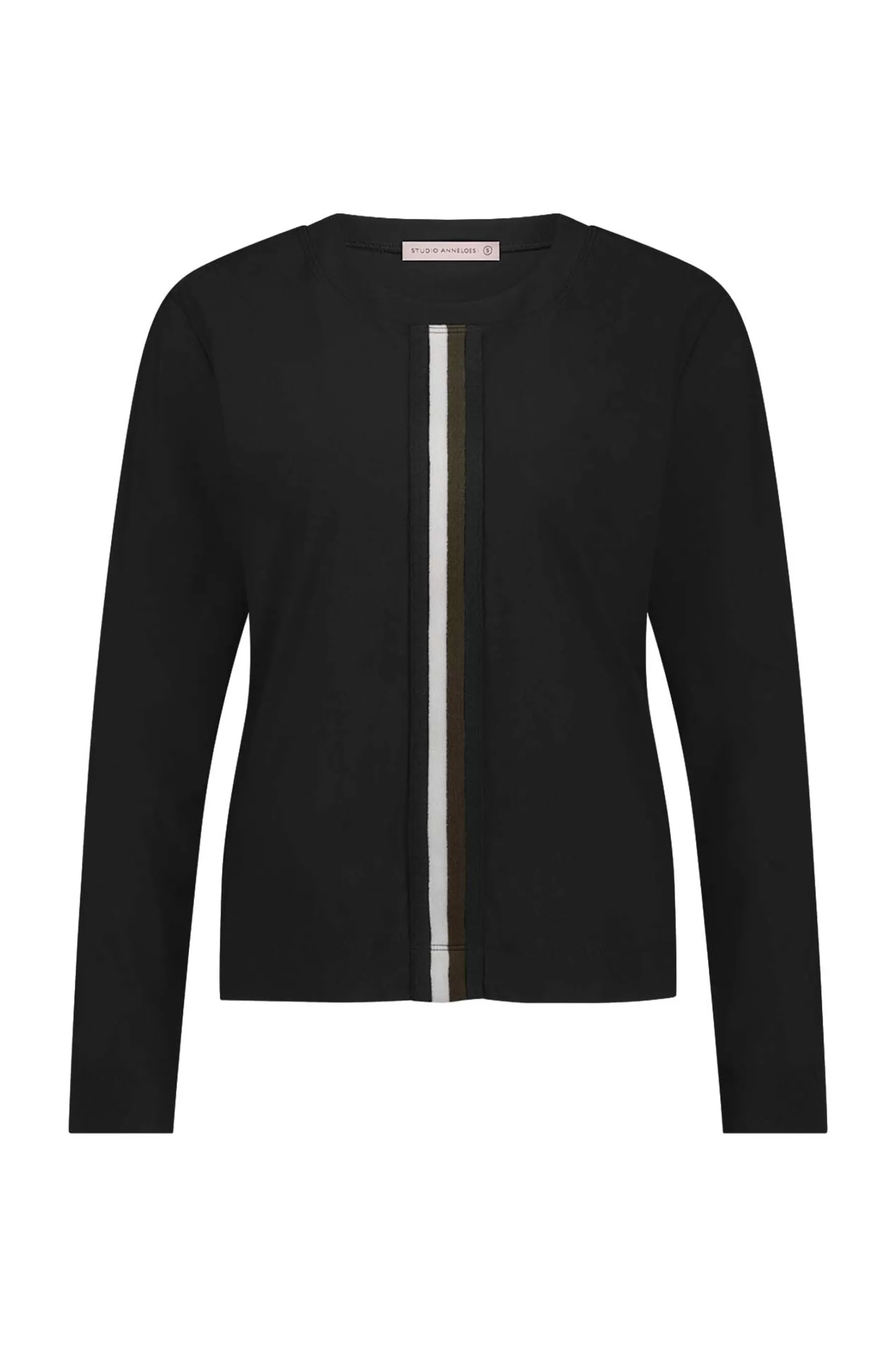 Studio Anneloes Shirts & Tops<Demi tape top - black