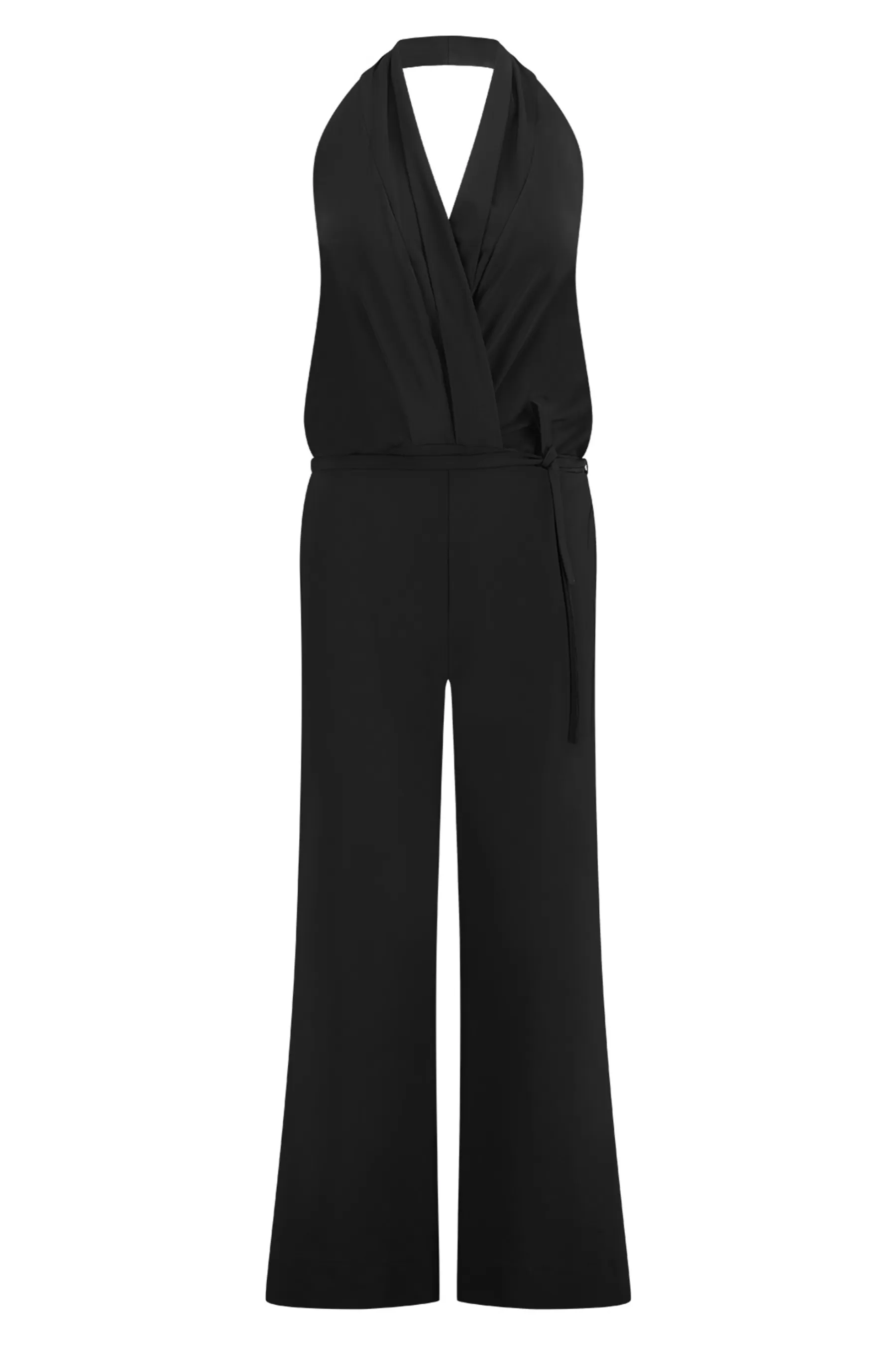 Studio Anneloes Jumpsuits<Elena halter jumpsuit - black