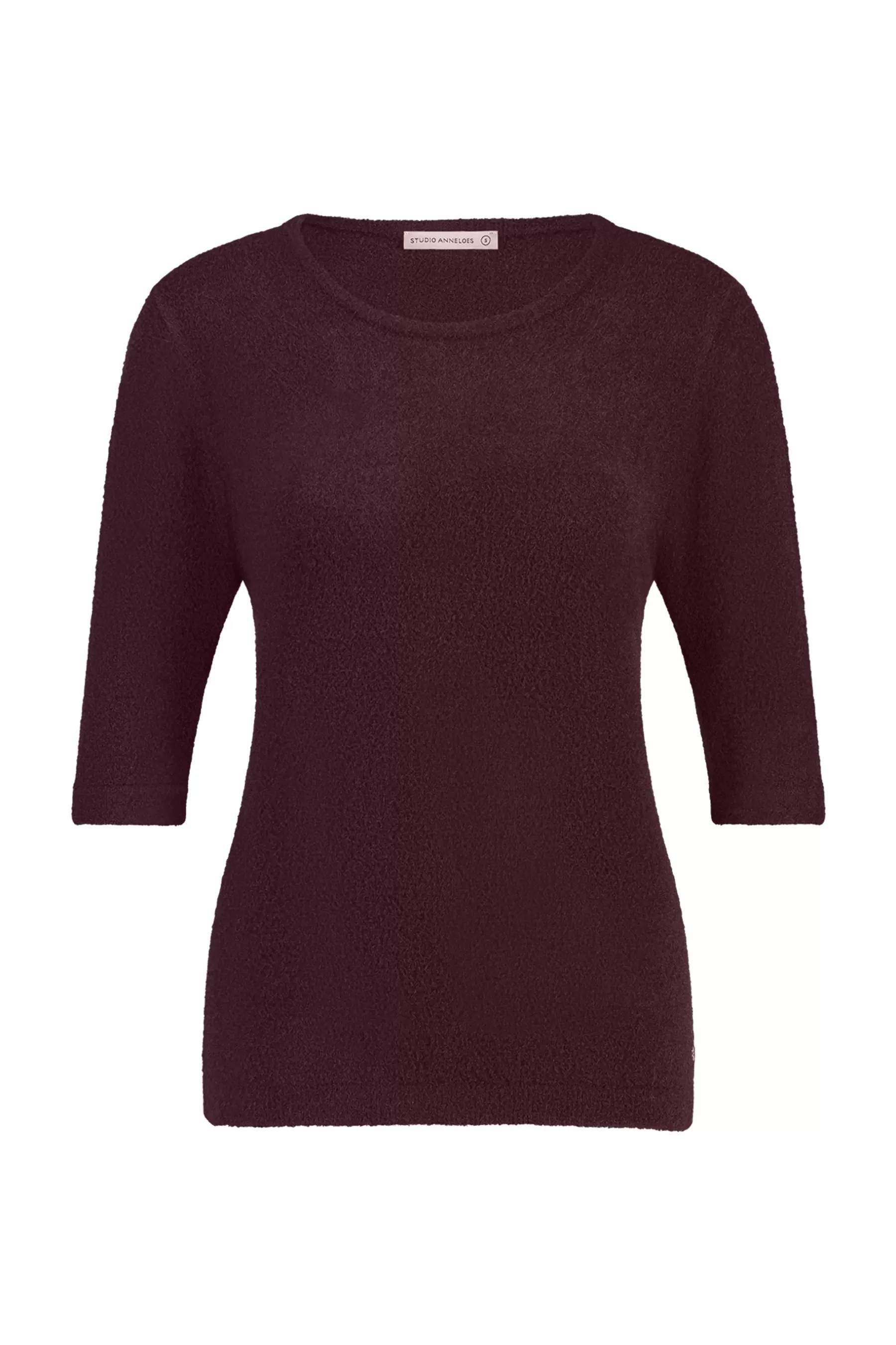 Studio Anneloes Truien & Vesten | Shirts & Tops<Felica soft pullover - blackberry