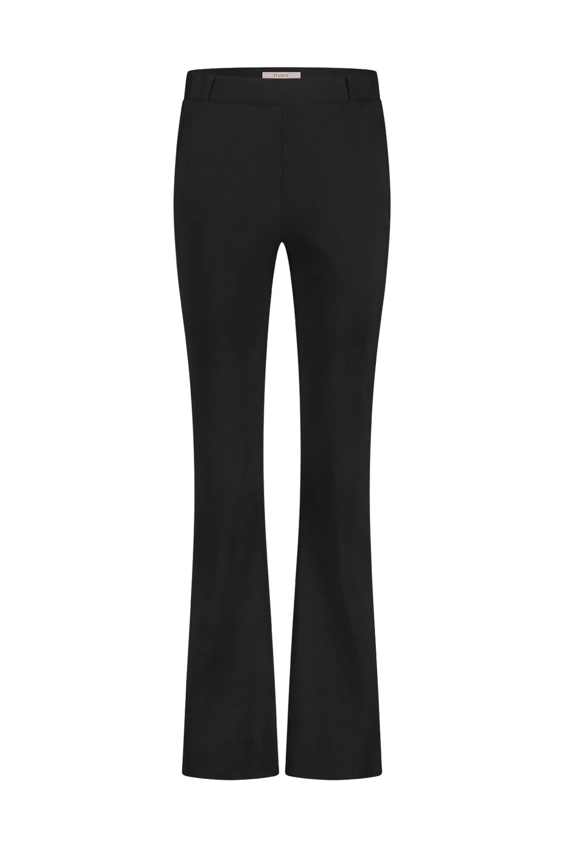 Studio Anneloes Broeken | Essentials<Flair bonded trousers - black