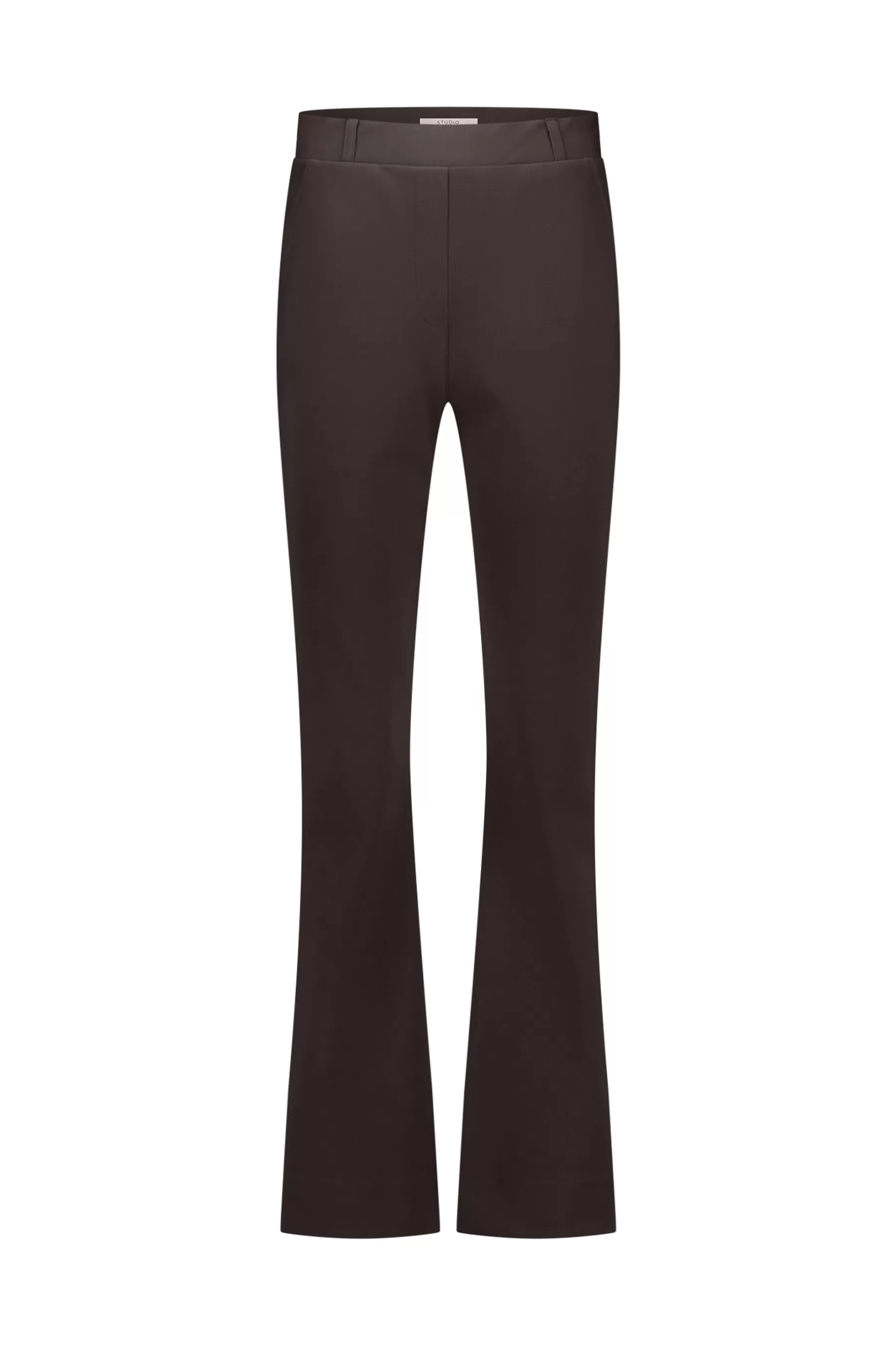 Studio Anneloes Broeken<Flair bonded trousers - espresso