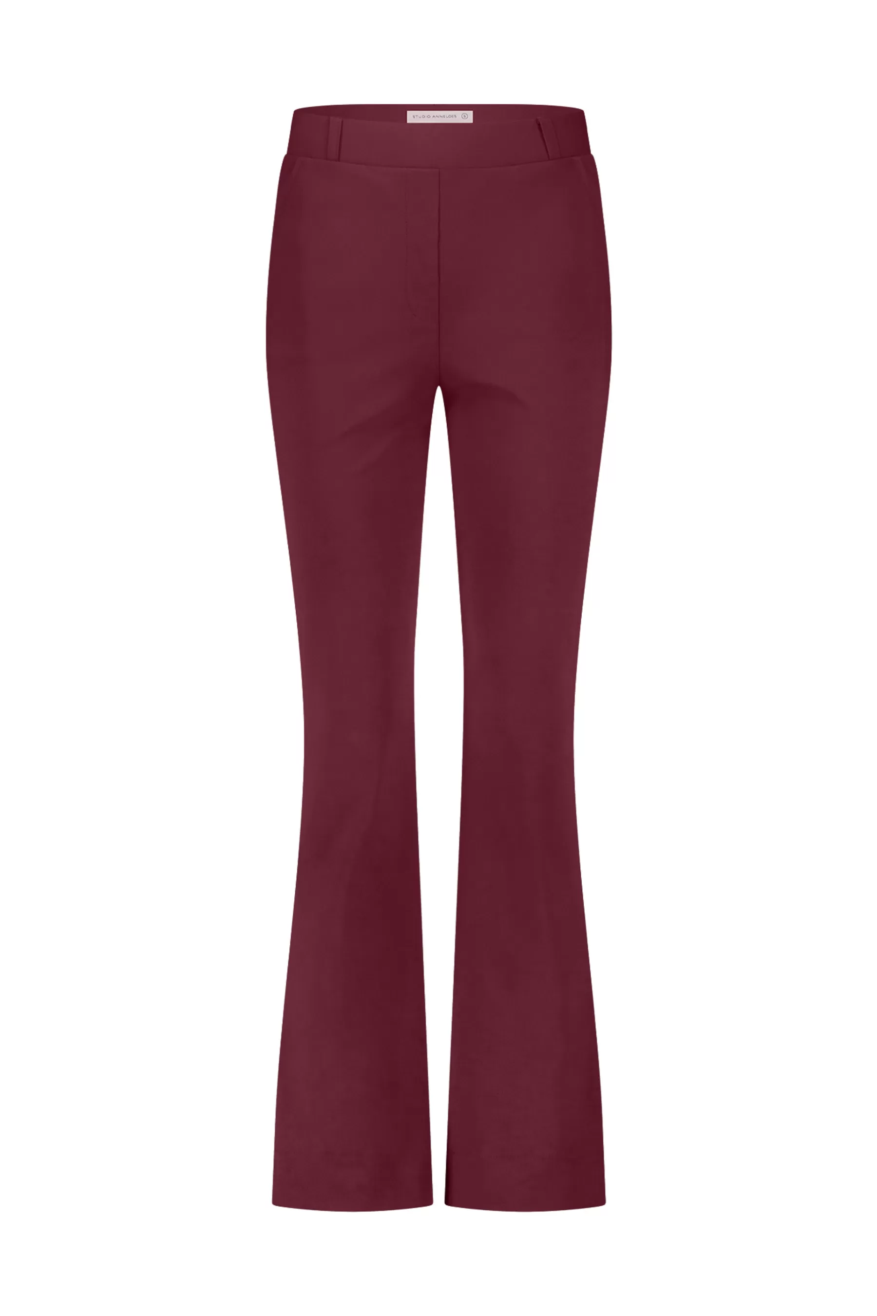 Studio Anneloes Broeken<Flair bonded trousers - merlot