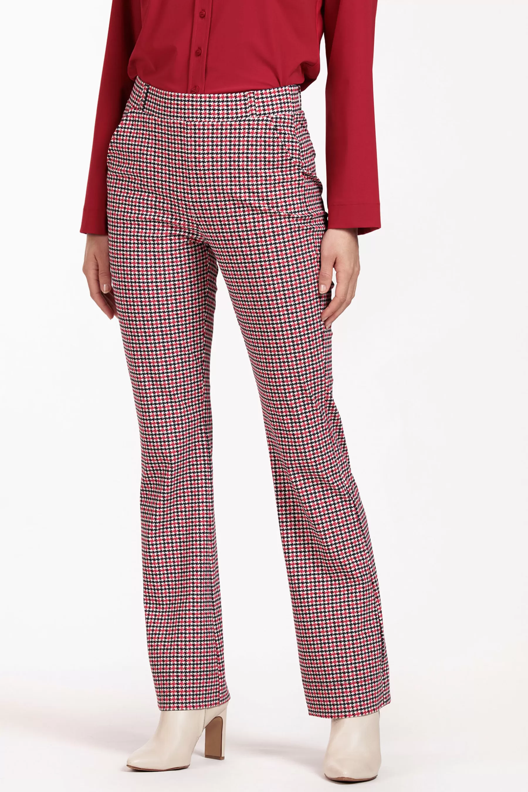 Studio Anneloes Broeken<Flair check trousers - multi color
