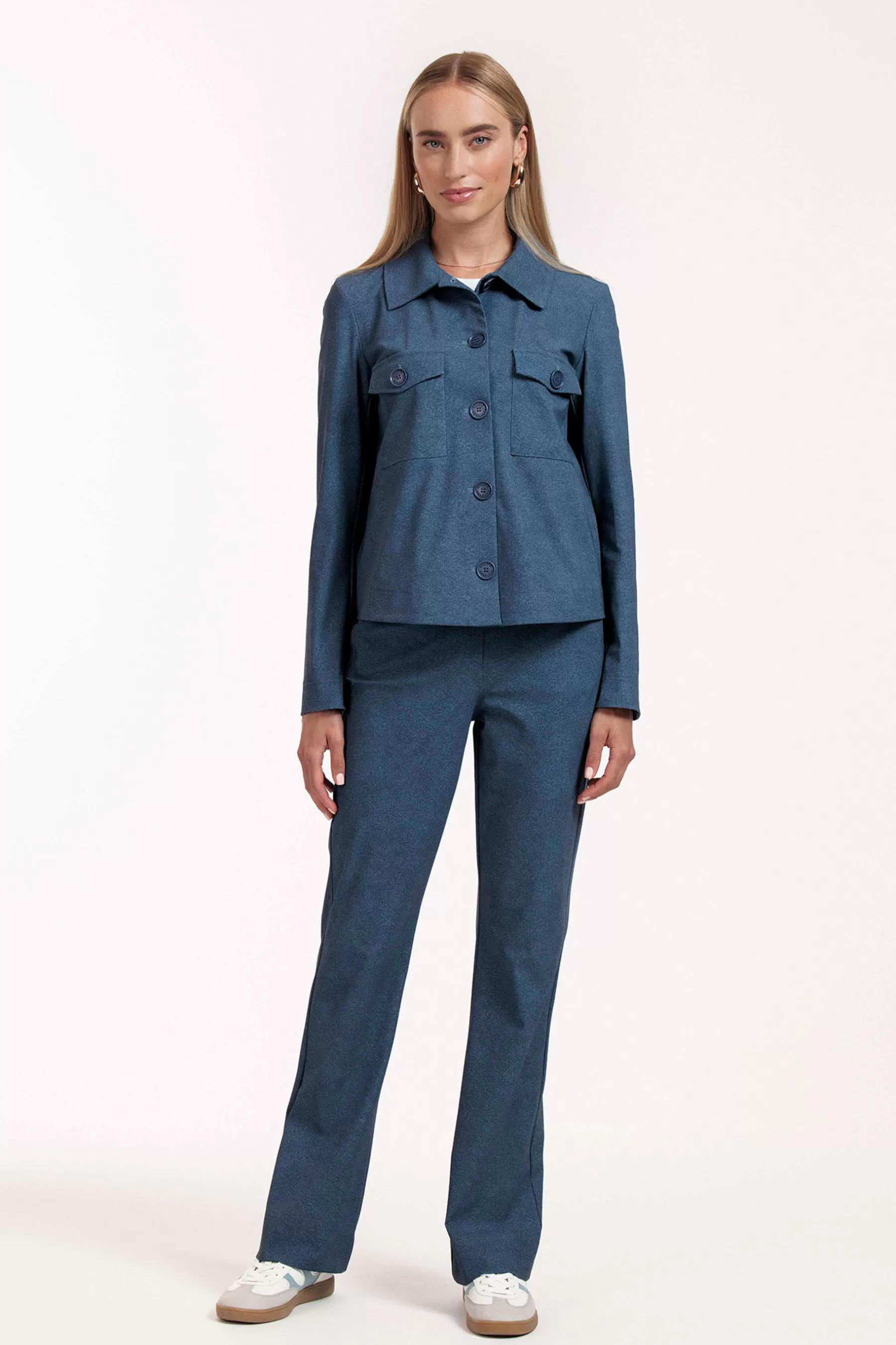 Studio Anneloes Broeken | Essentials<Flair denim trousers - jeans