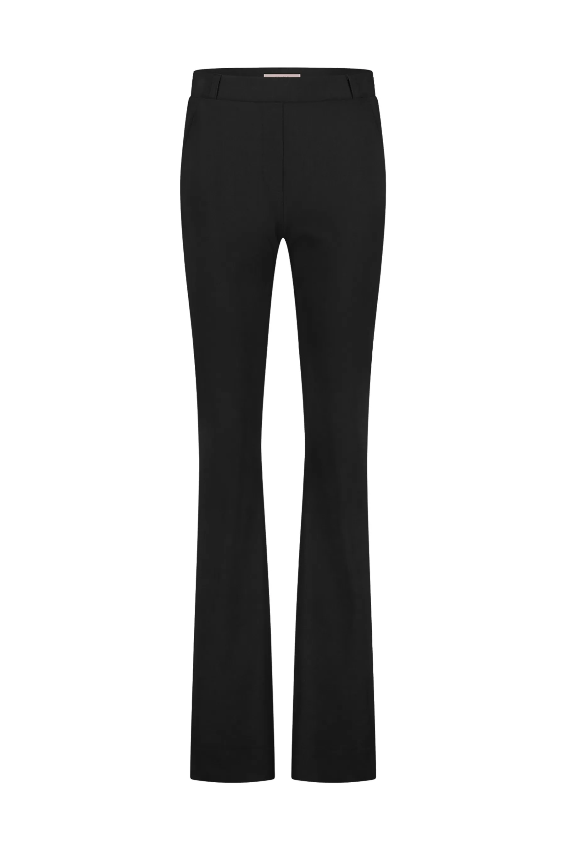 Studio Anneloes Broeken | Broeken - Extra Lang<Flair LONG bonded trousers - black