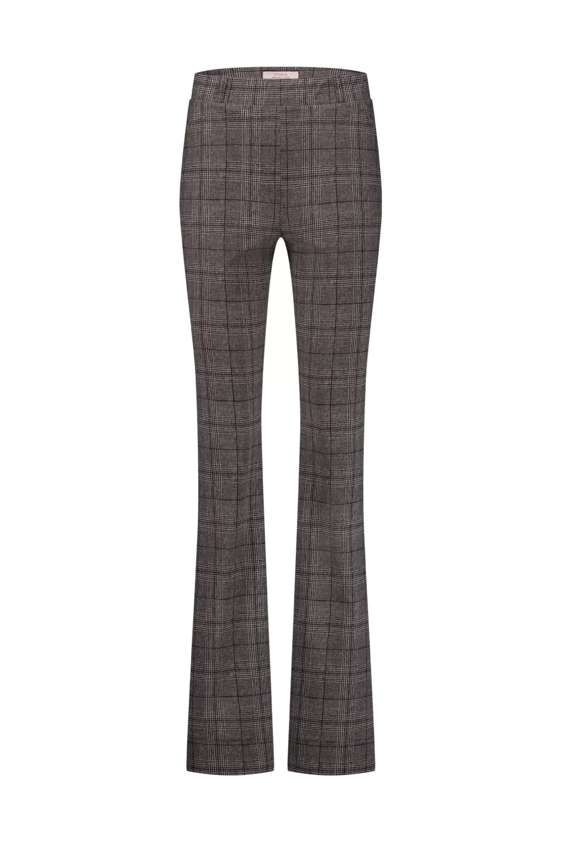 Studio Anneloes Broeken | Broeken - Extra Lang<Flair LONG check trousers - merlot/kit