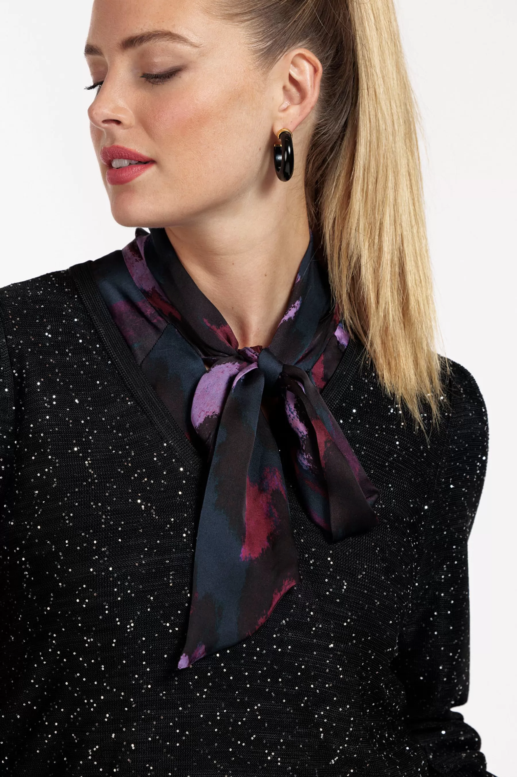 Studio Anneloes Blouses<Frances satin leopard blouse - multi color