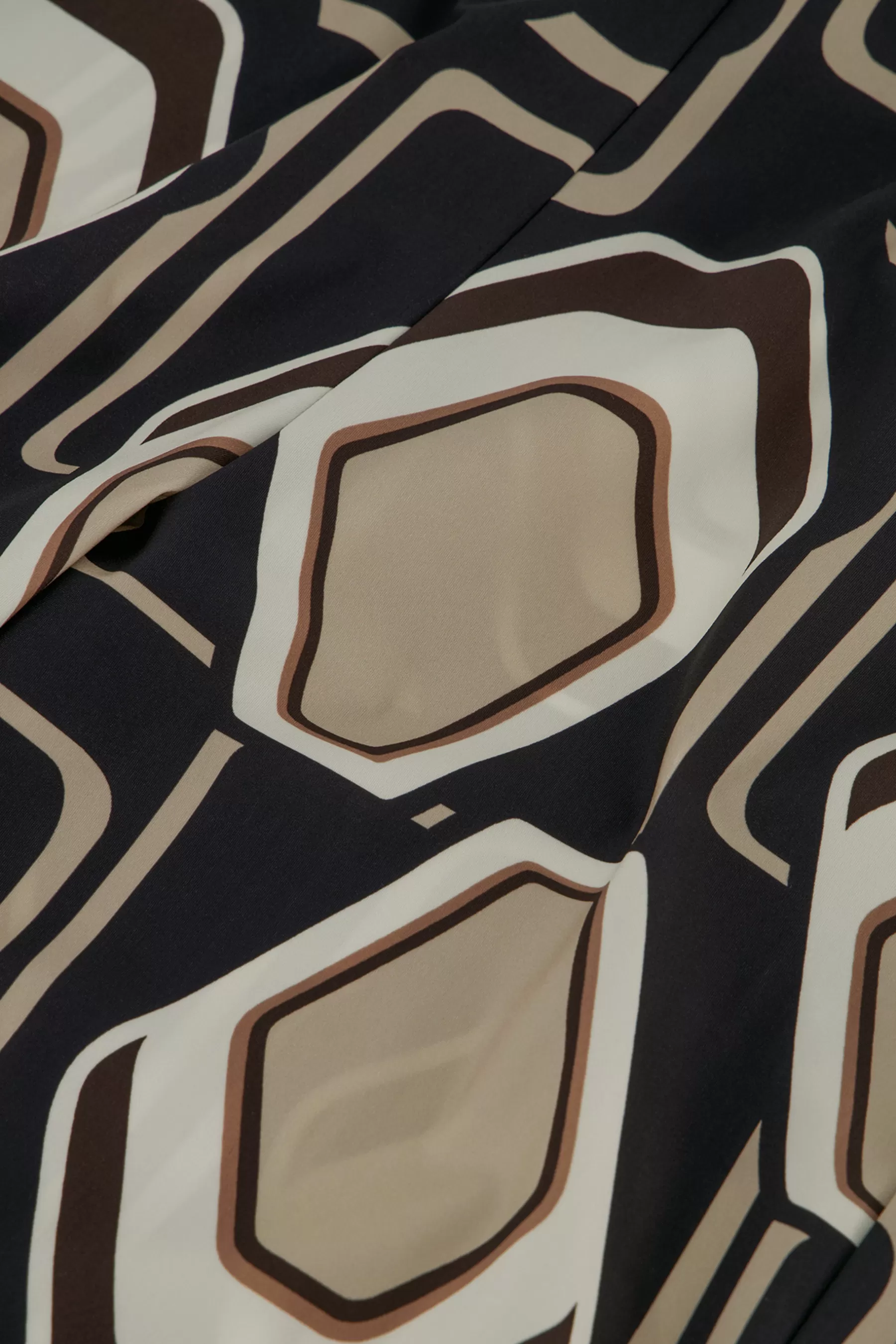 Studio Anneloes Broeken<Ginger graphic flair trousers - multi color