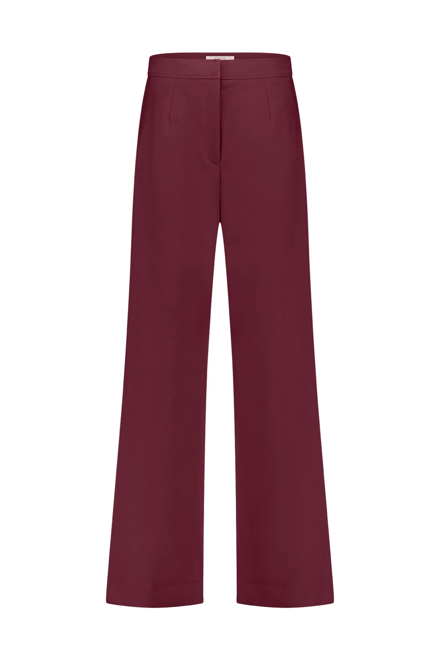 Studio Anneloes Broeken<Holly bonded trousers - merlot