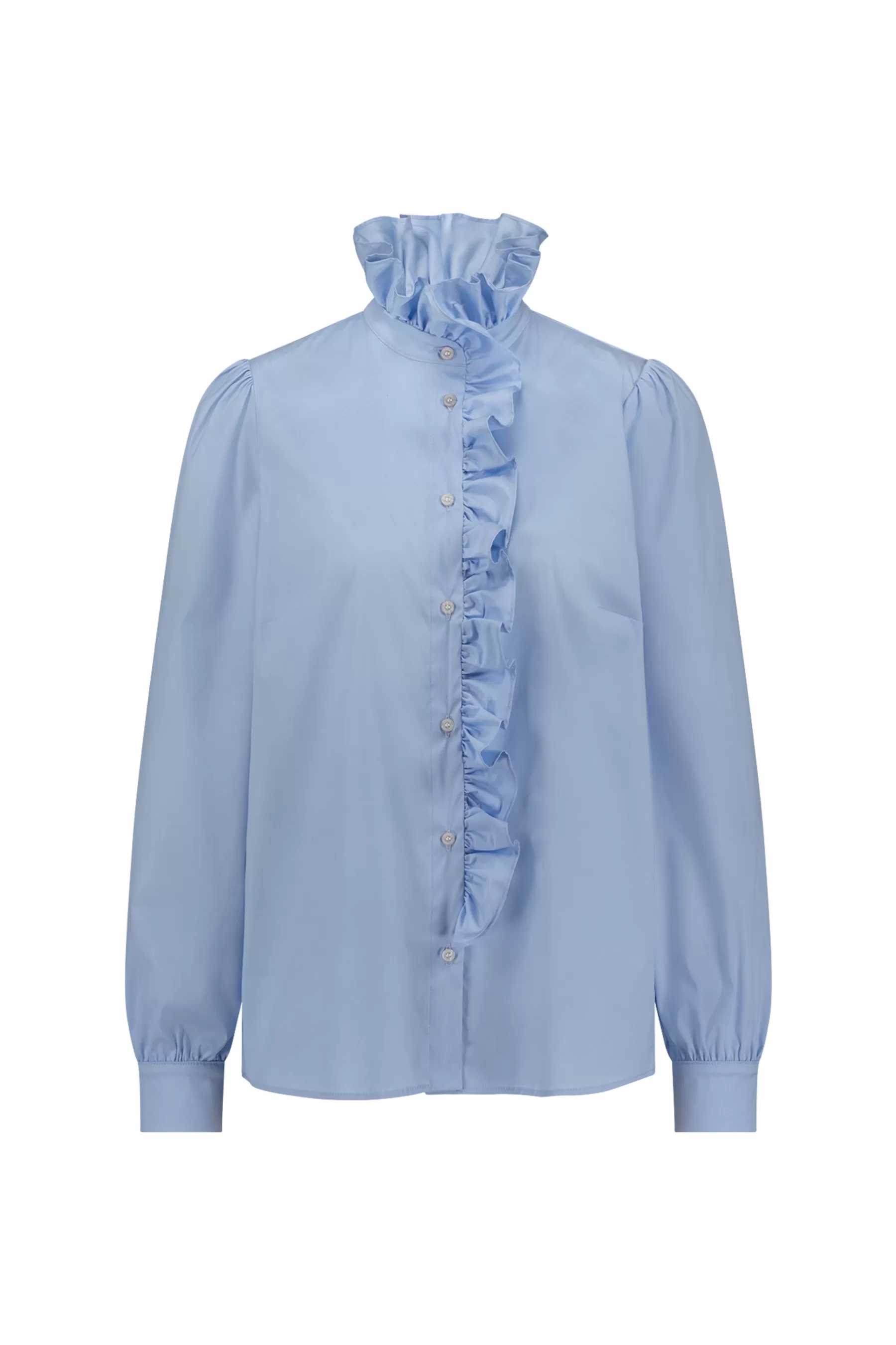 Studio Anneloes Blouses<Idette poplin blouse - light blue