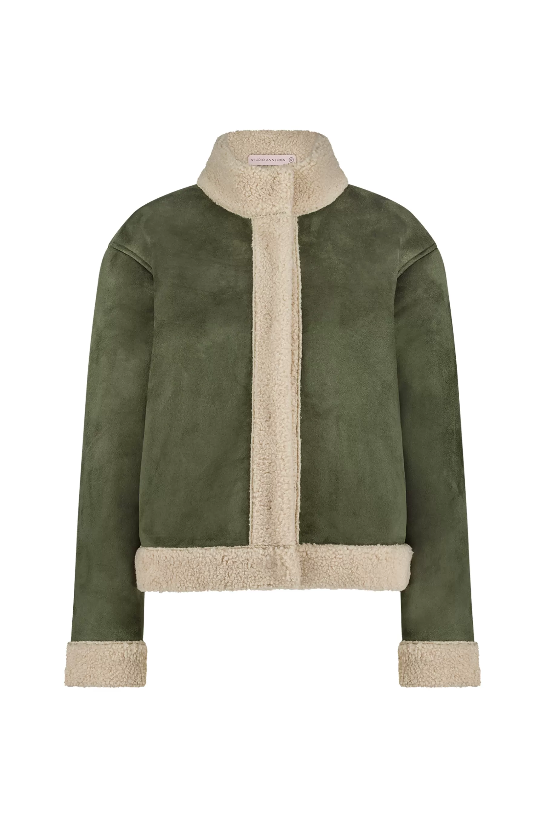 Studio Anneloes Blazers & Jasjes | Jassen<Jiro lammy jacket - new army