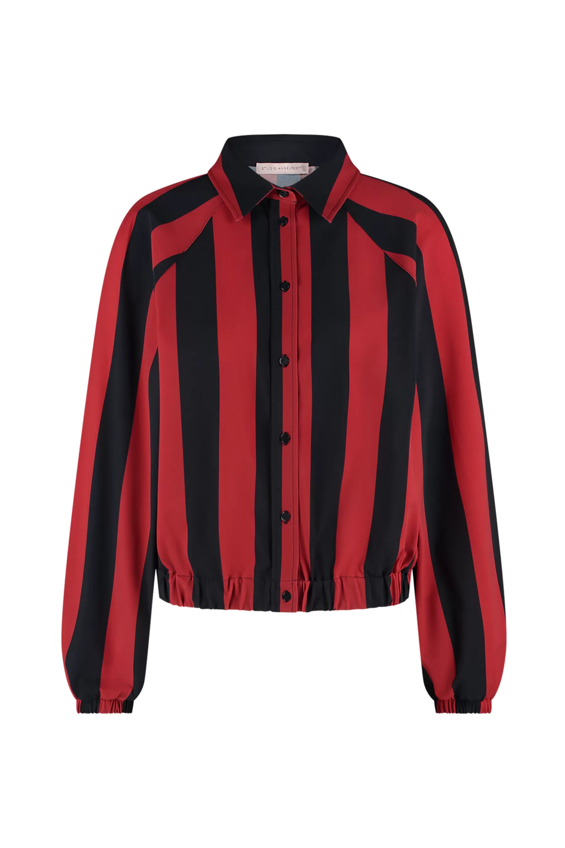 Studio Anneloes Blouses<Johni stripe blouse - dark blue/red