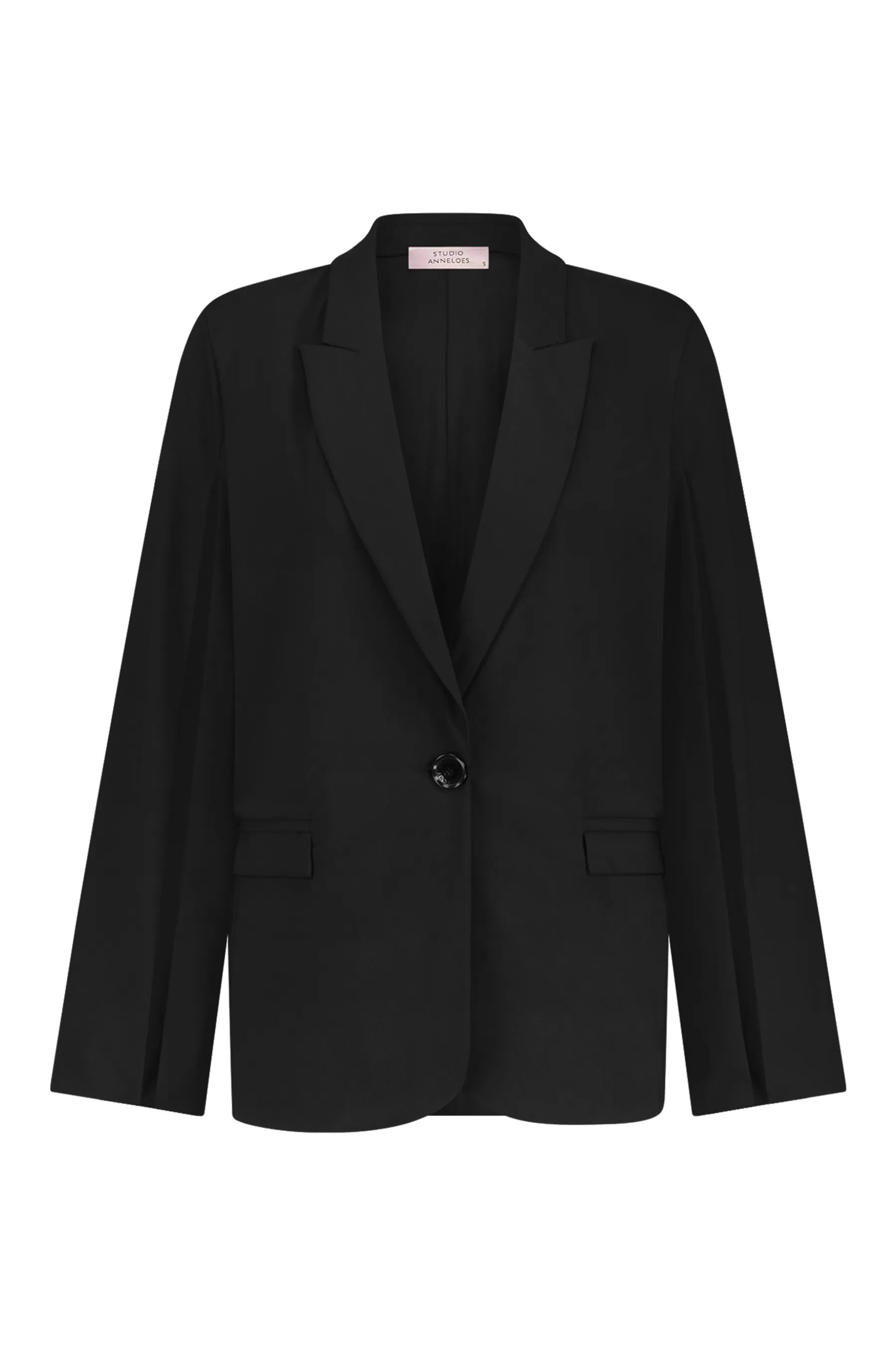 Studio Anneloes Blazers & Jasjes<Joline cape blazer - black