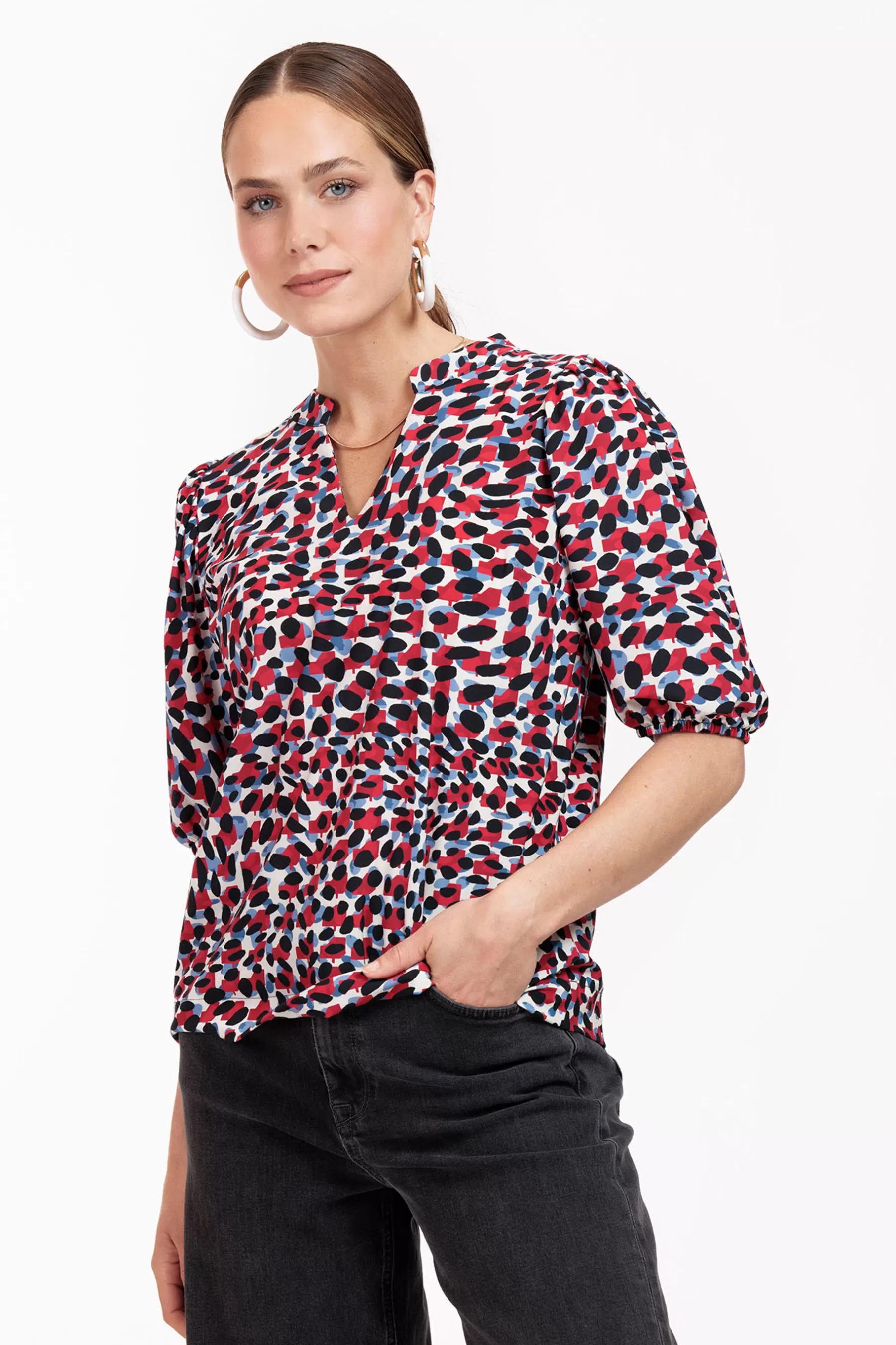 Studio Anneloes Shirts & Tops<Jolly animal top - Kit/red