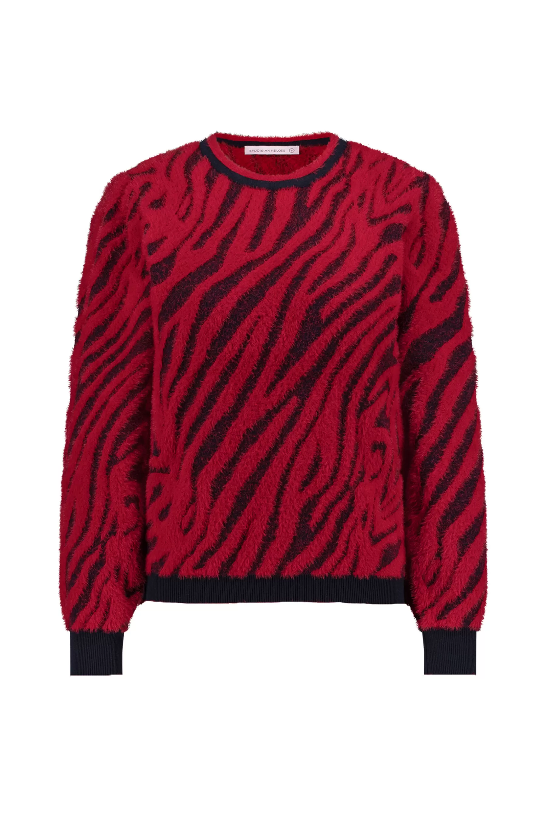 Studio Anneloes Truien & Vesten<June zebra pullover - dark blue/red