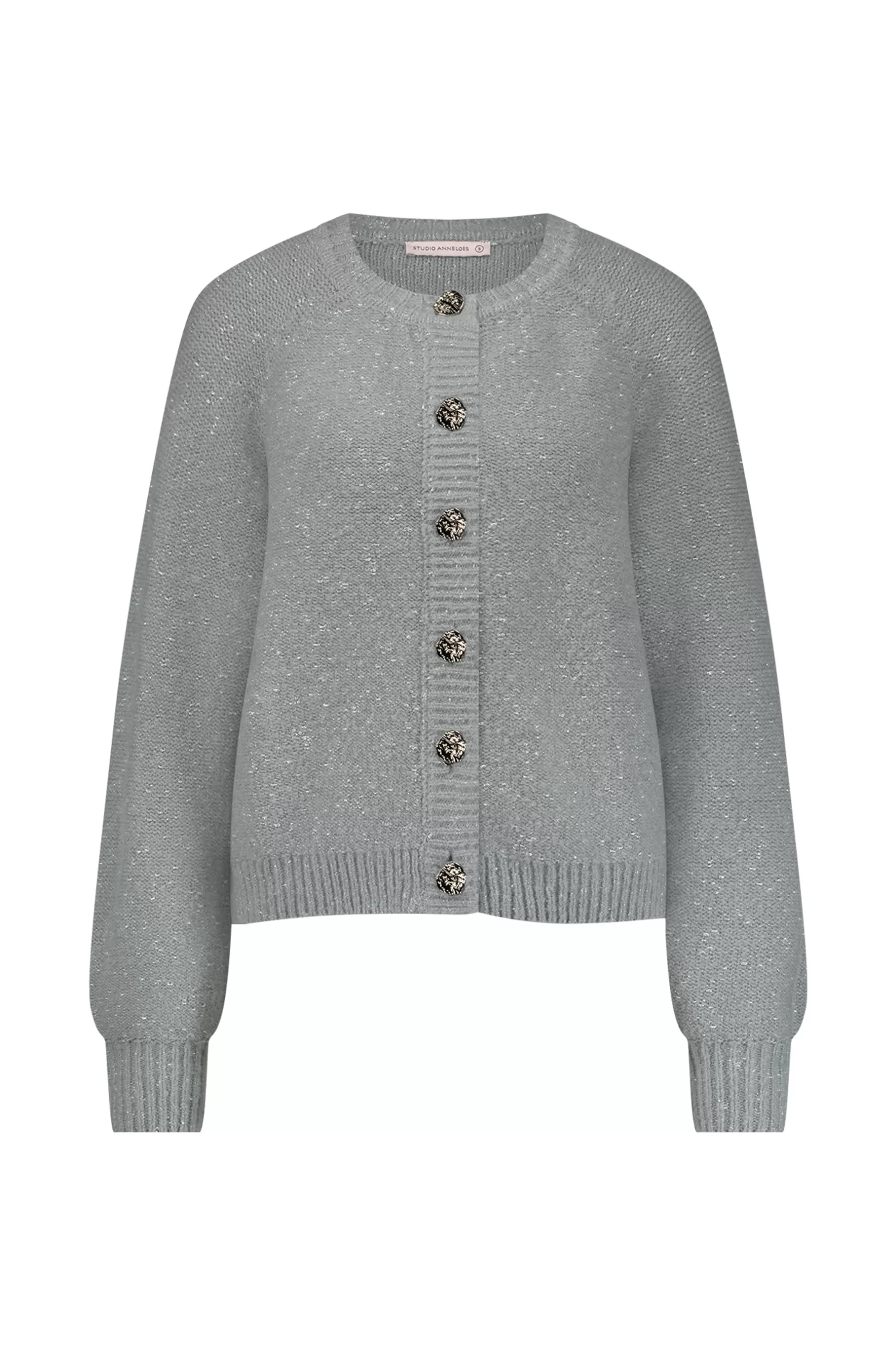 Studio Anneloes Truien & Vesten<Kaya cardigan - light grey