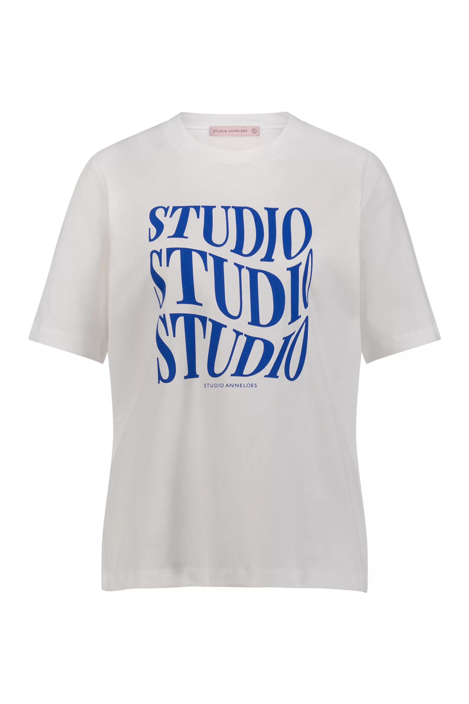 Studio Anneloes Shirts & Tops<Klaasje studio tshirt - white