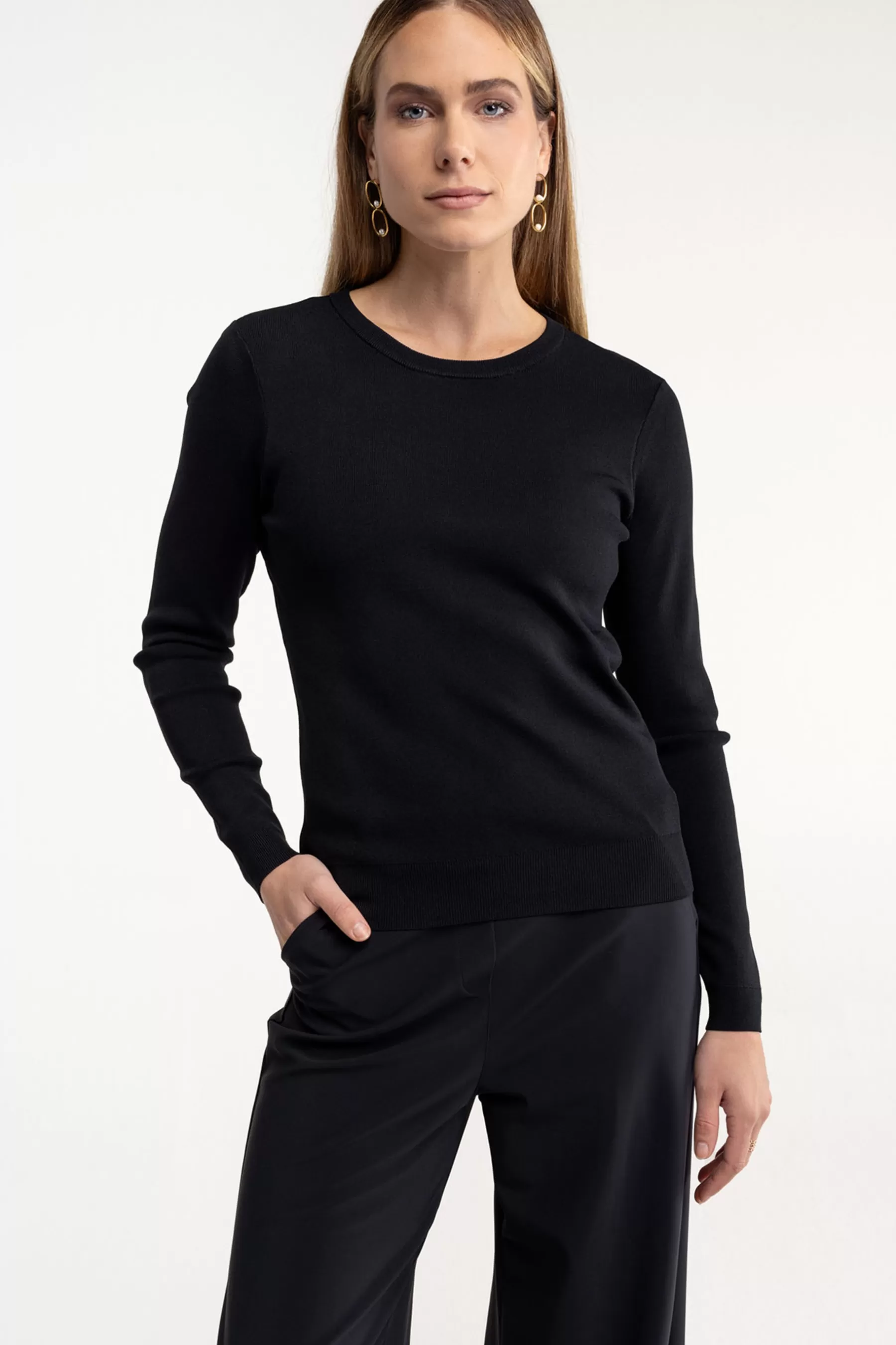 Studio Anneloes Truien & Vesten | Shirts & Tops<Lana pullover - black