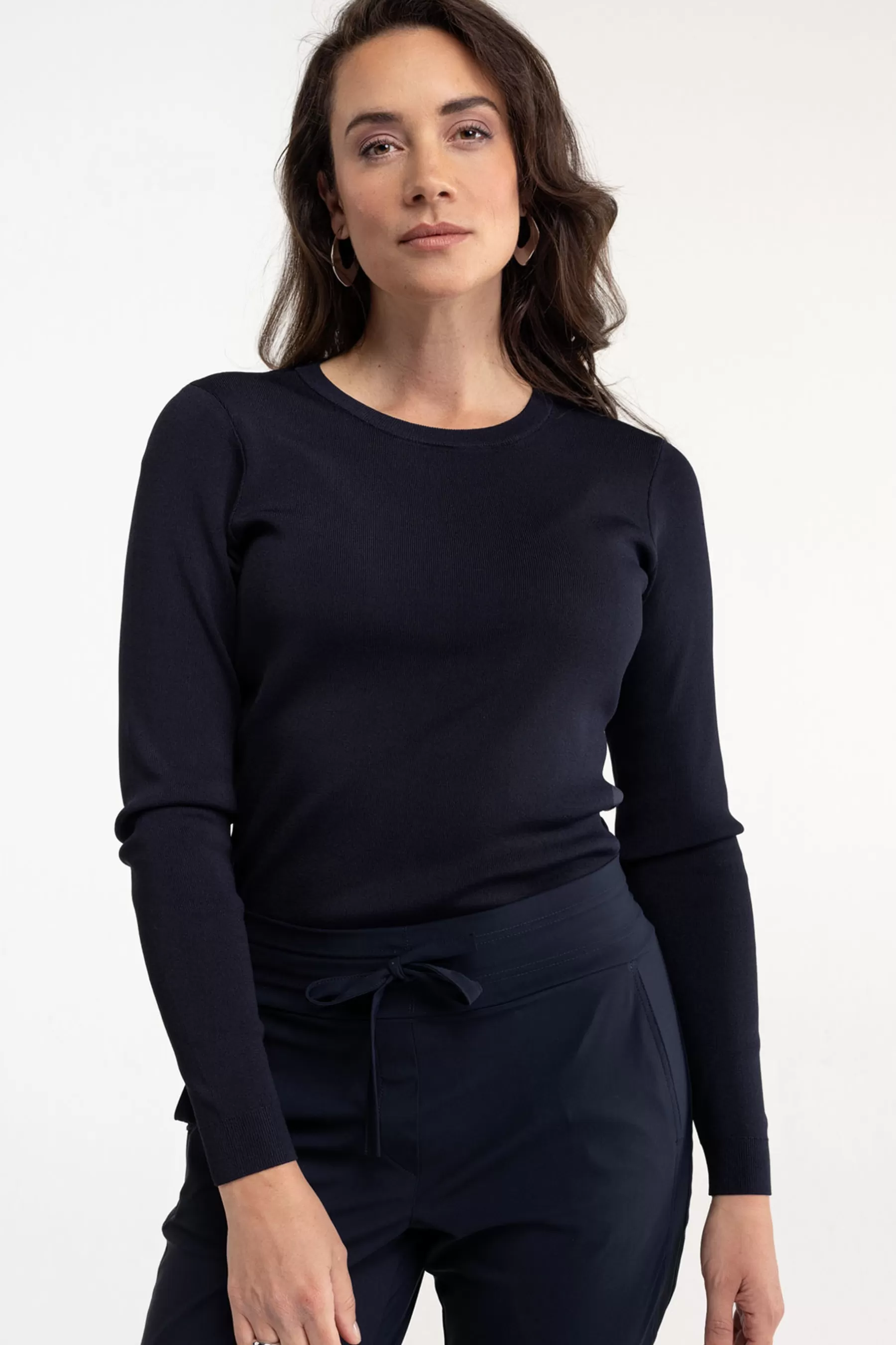 Studio Anneloes Truien & Vesten | Shirts & Tops<Lana pullover - dark blue