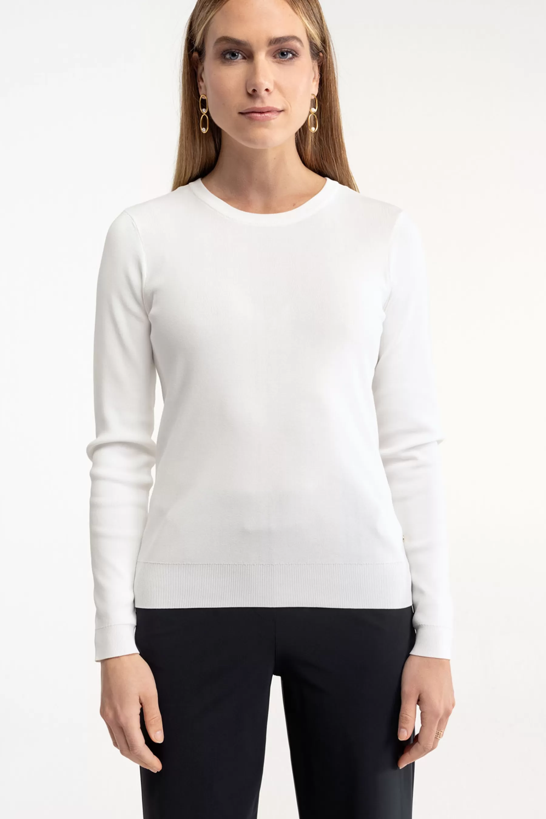 Studio Anneloes Truien & Vesten | Shirts & Tops<Lana pullover - off white