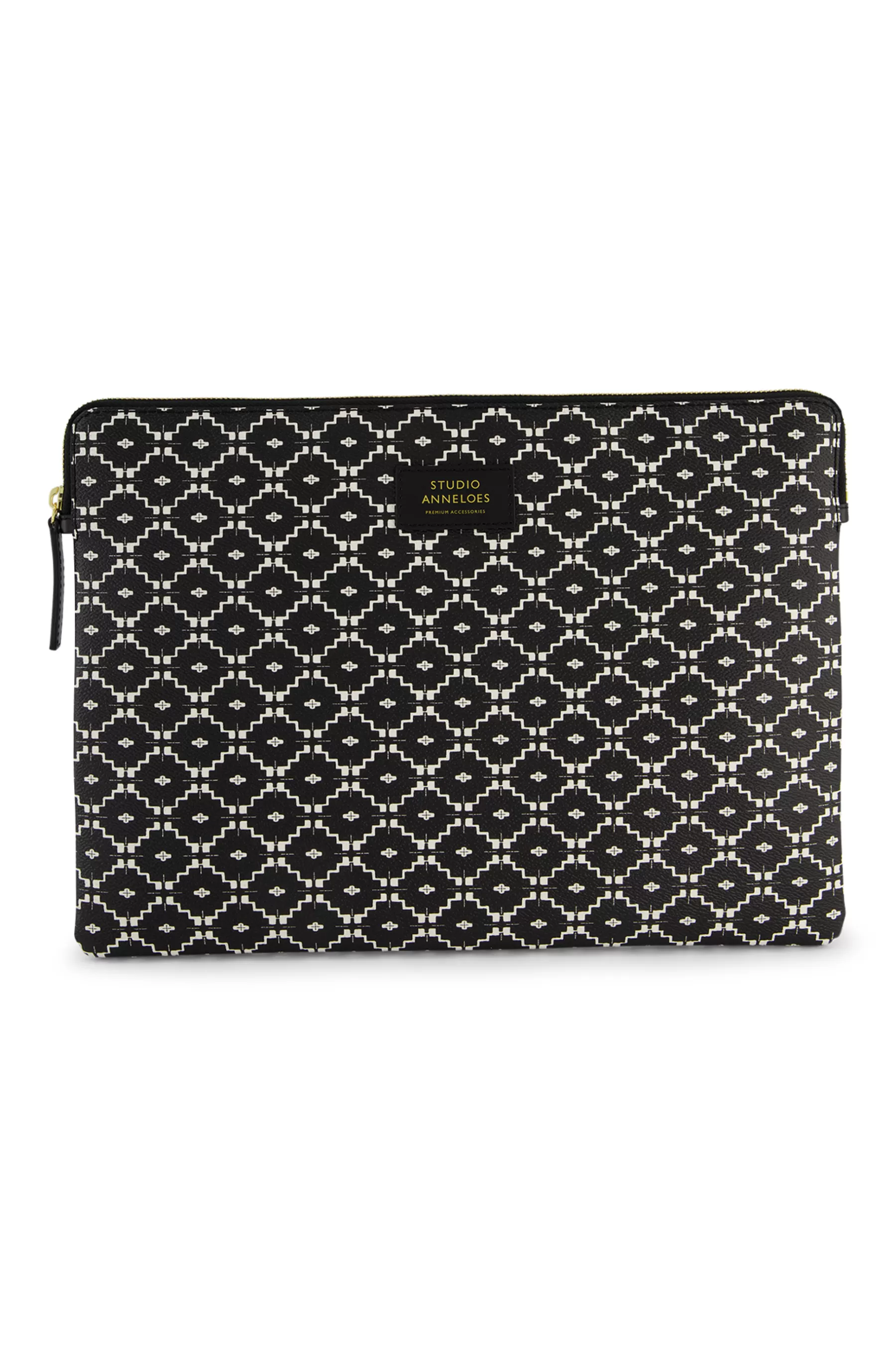 Studio Anneloes Schoenen & Accessoires<Laptop sleeve SA print - black/off white