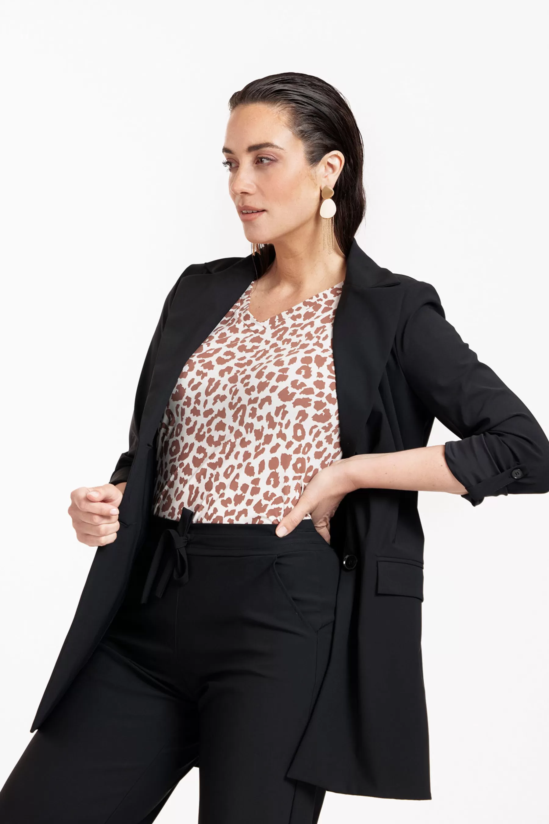 Studio Anneloes Blazers & Jasjes<Laura blazer - black