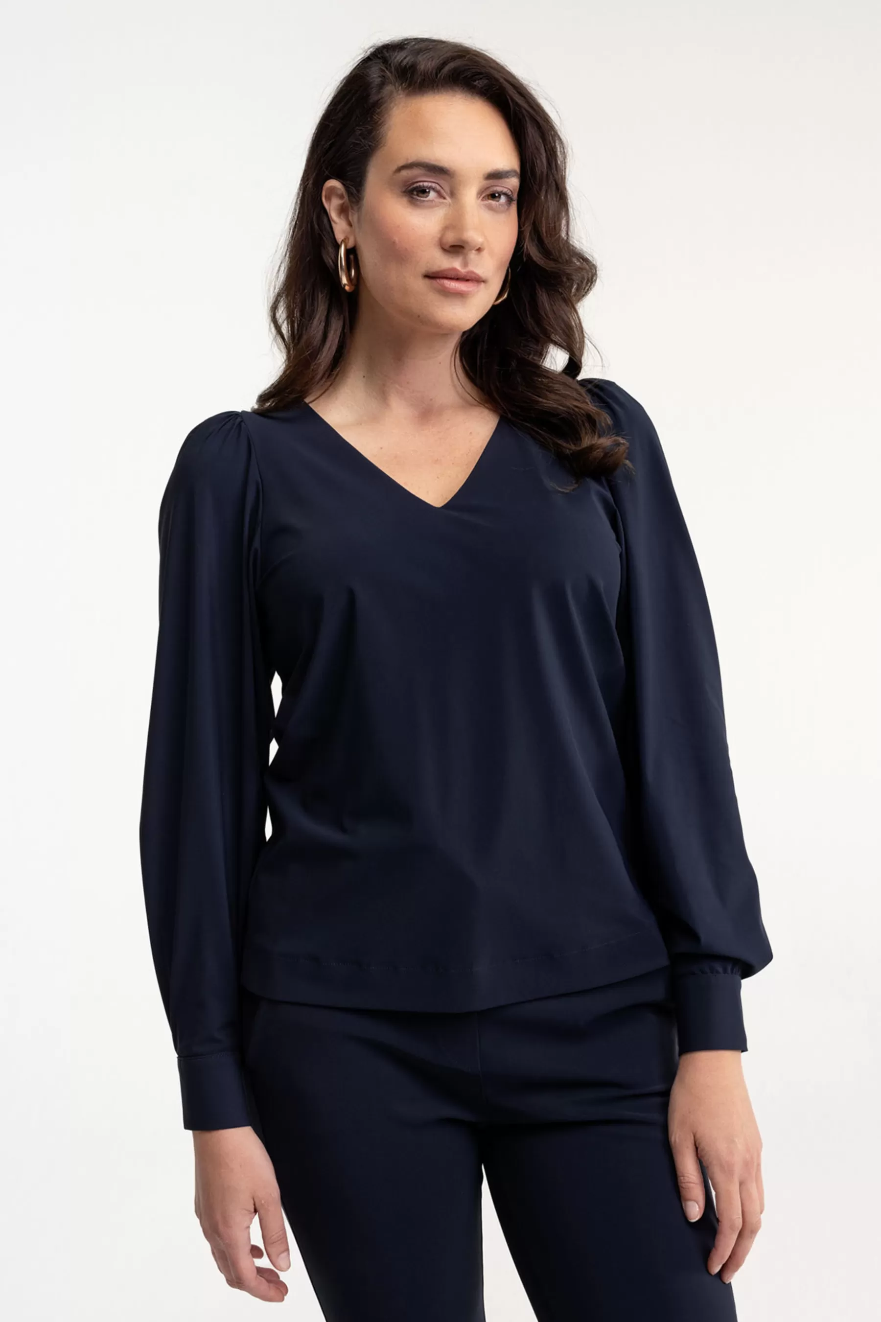 Studio Anneloes Shirts & Tops | Essentials<Les top - dark blue