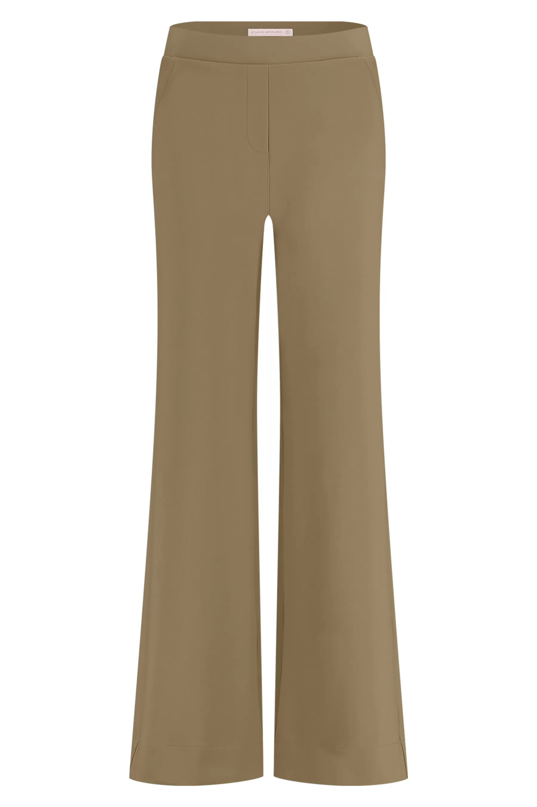 Studio Anneloes Broeken<Lexie bonded trousers - earth