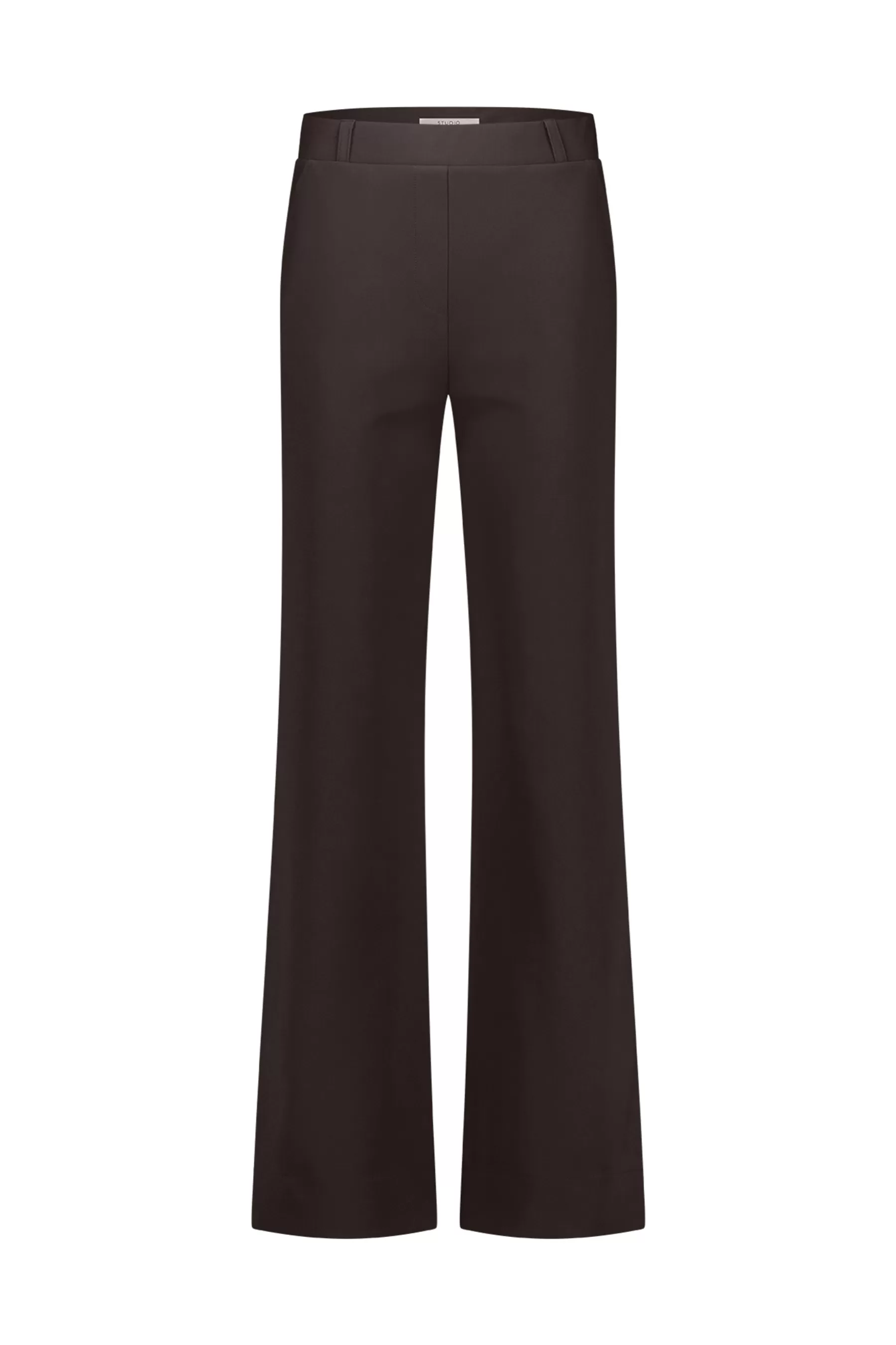 Studio Anneloes Broeken<Lexie bonded trousers - espresso